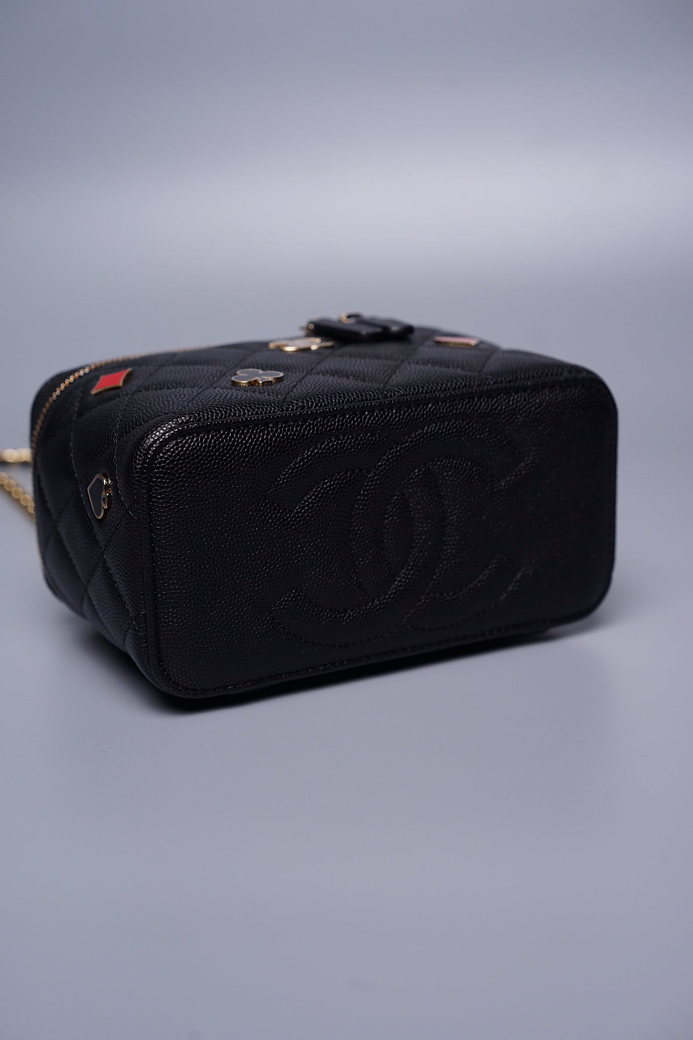 Chanel Long Vanity in Black Caviar Ghw (Brand New)