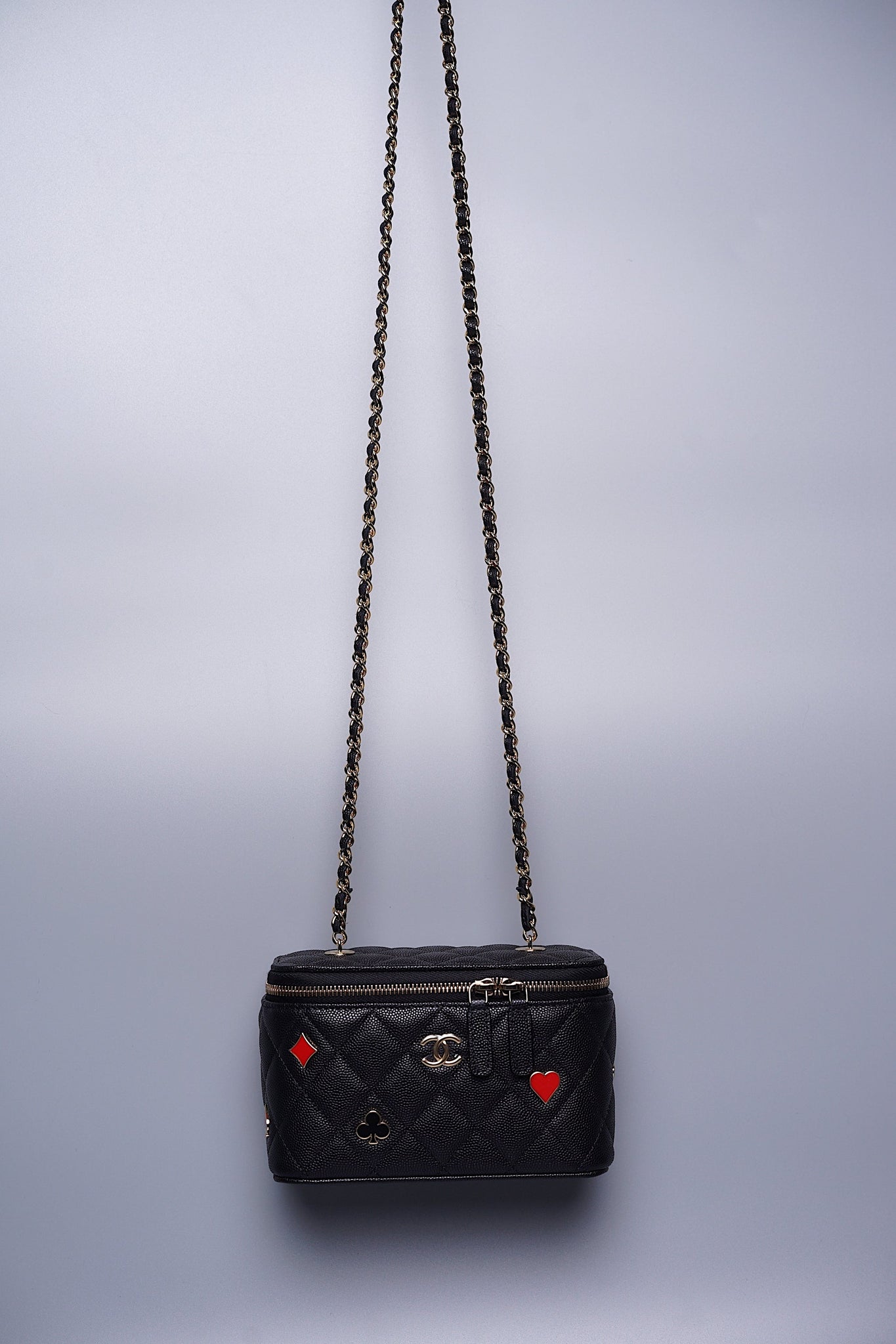 Chanel Long Vanity in Black Caviar Ghw (Brand New)