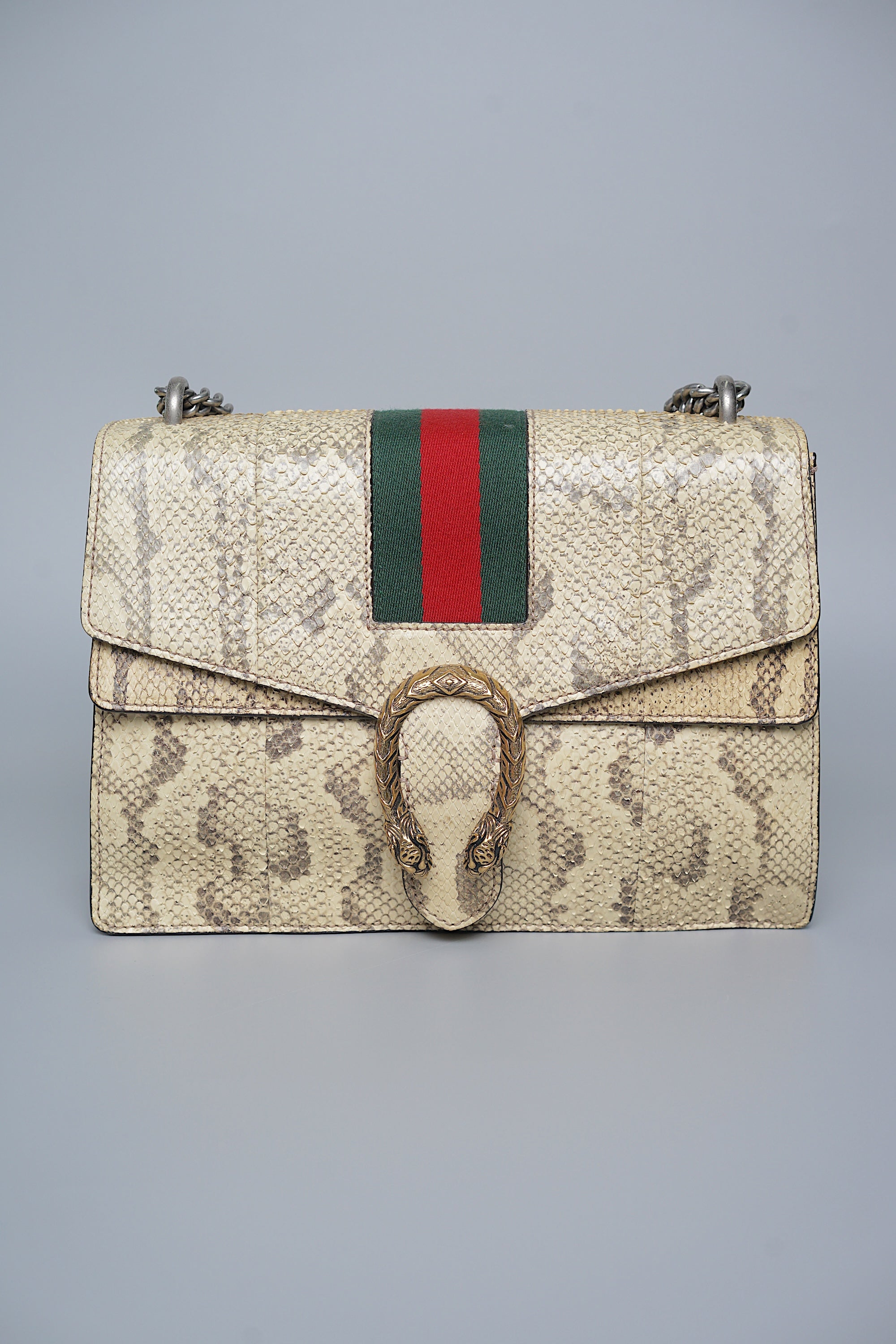Gucci Python Medium Dionysus Shoulder Bag in Beige – BRANDPORTER