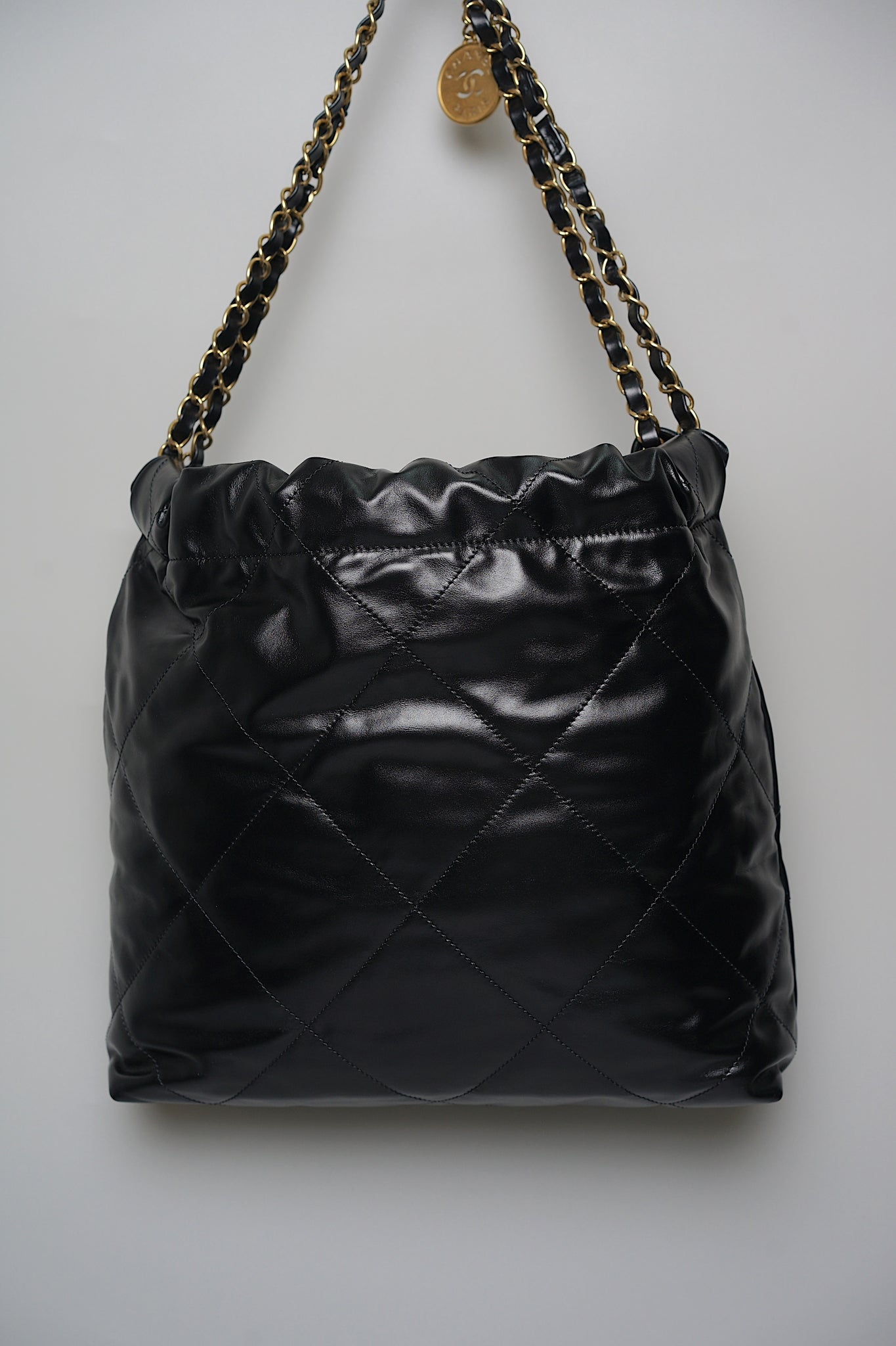 Chanel 22 Small in Black Bghw