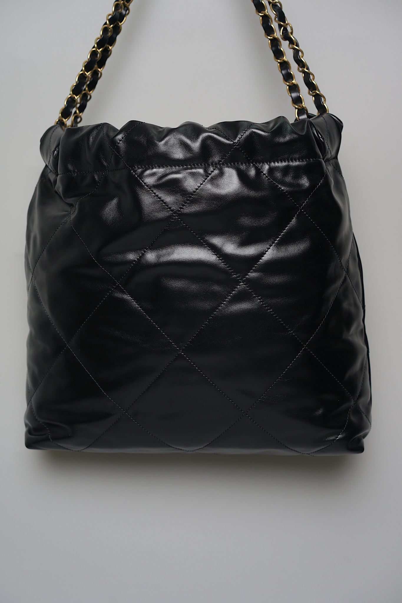 Chanel 22 Small in Black Bghw