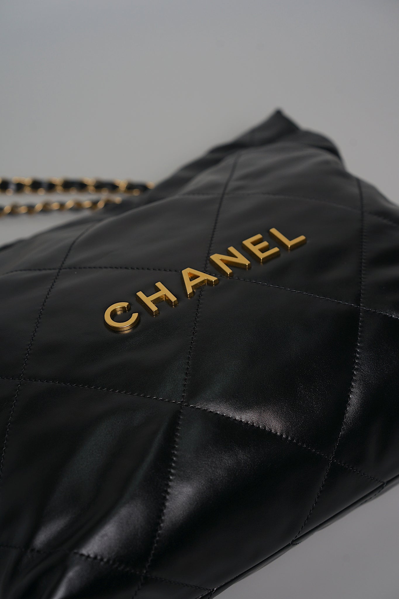 Chanel 22 Small in Black Bghw