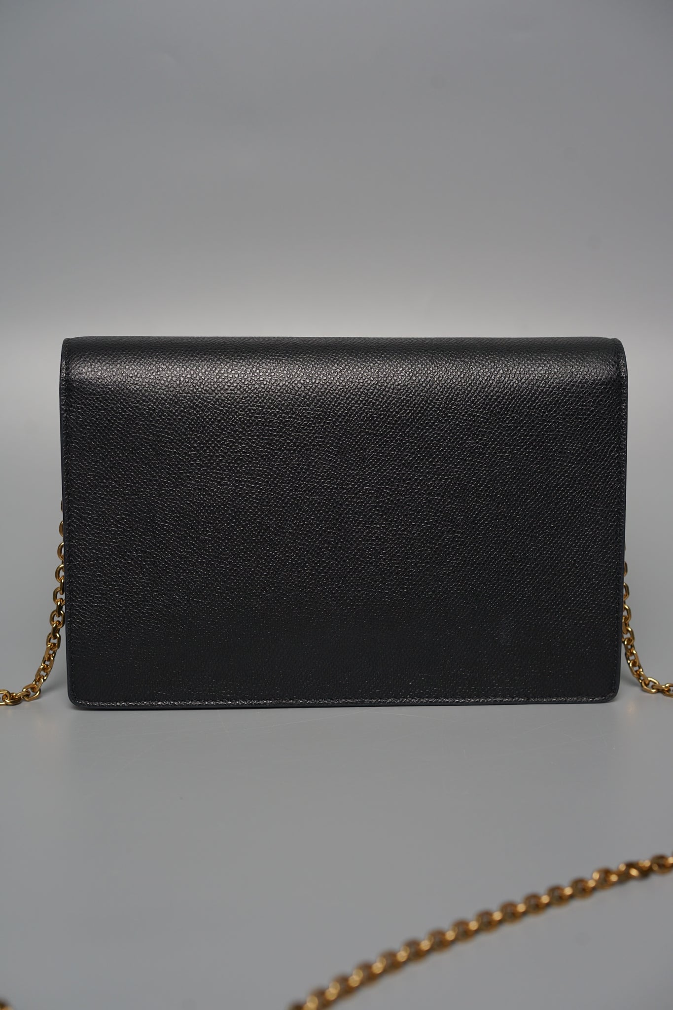 Dior SLG Saddle Pouch in Black Calfskin Ghw