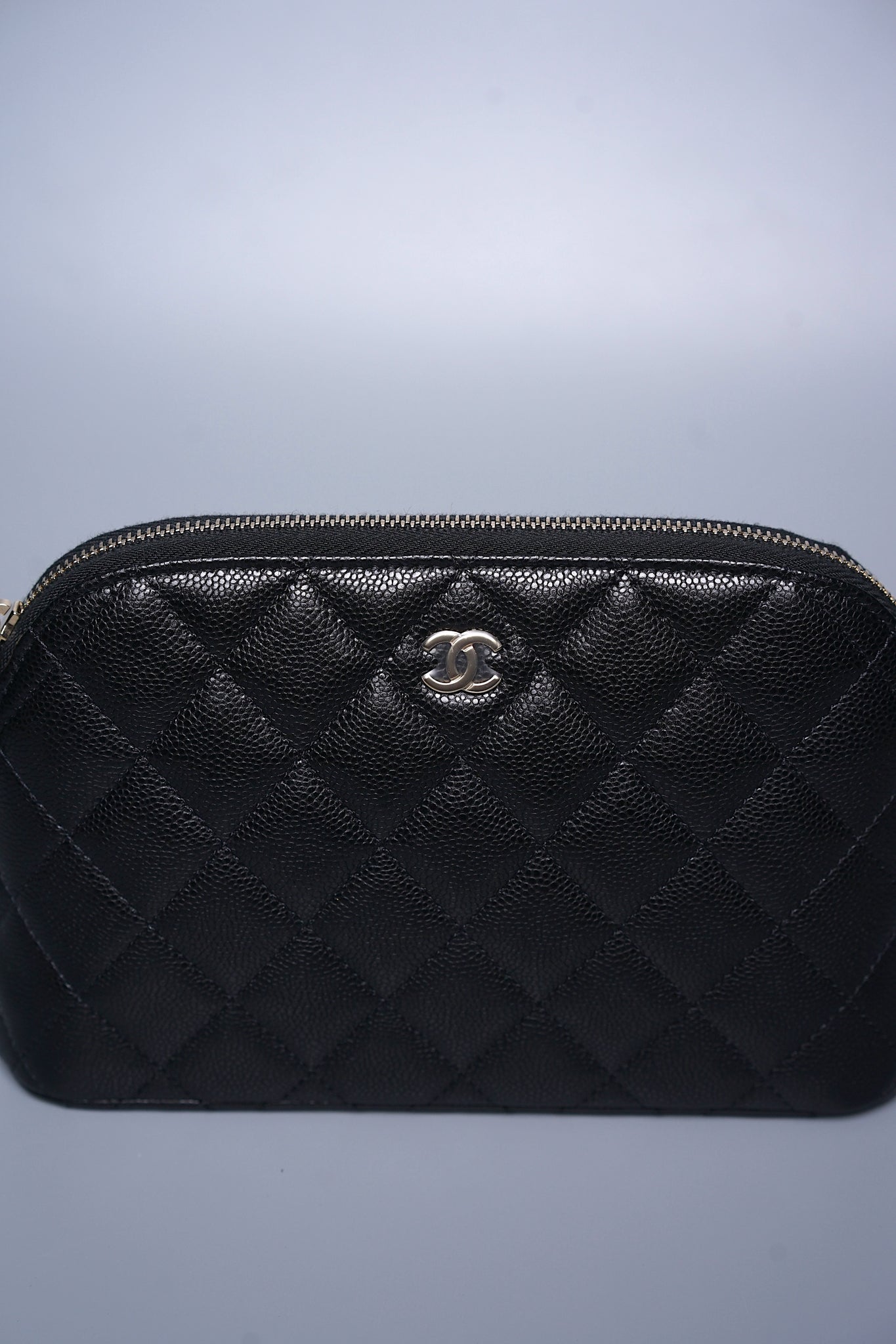 Chanel Clutch On Chain Black Caviar Lghw (Brand New)