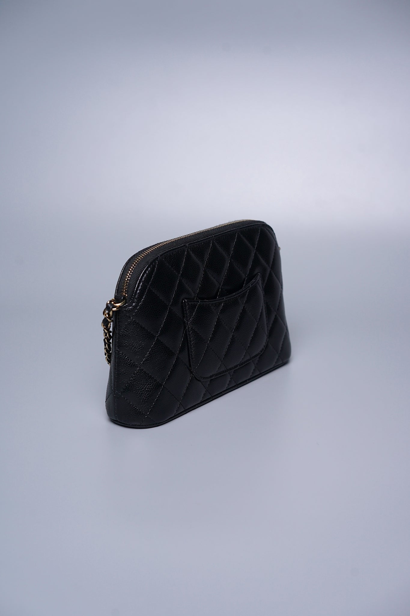 Chanel Clutch On Chain Black Caviar Lghw (Brand New)