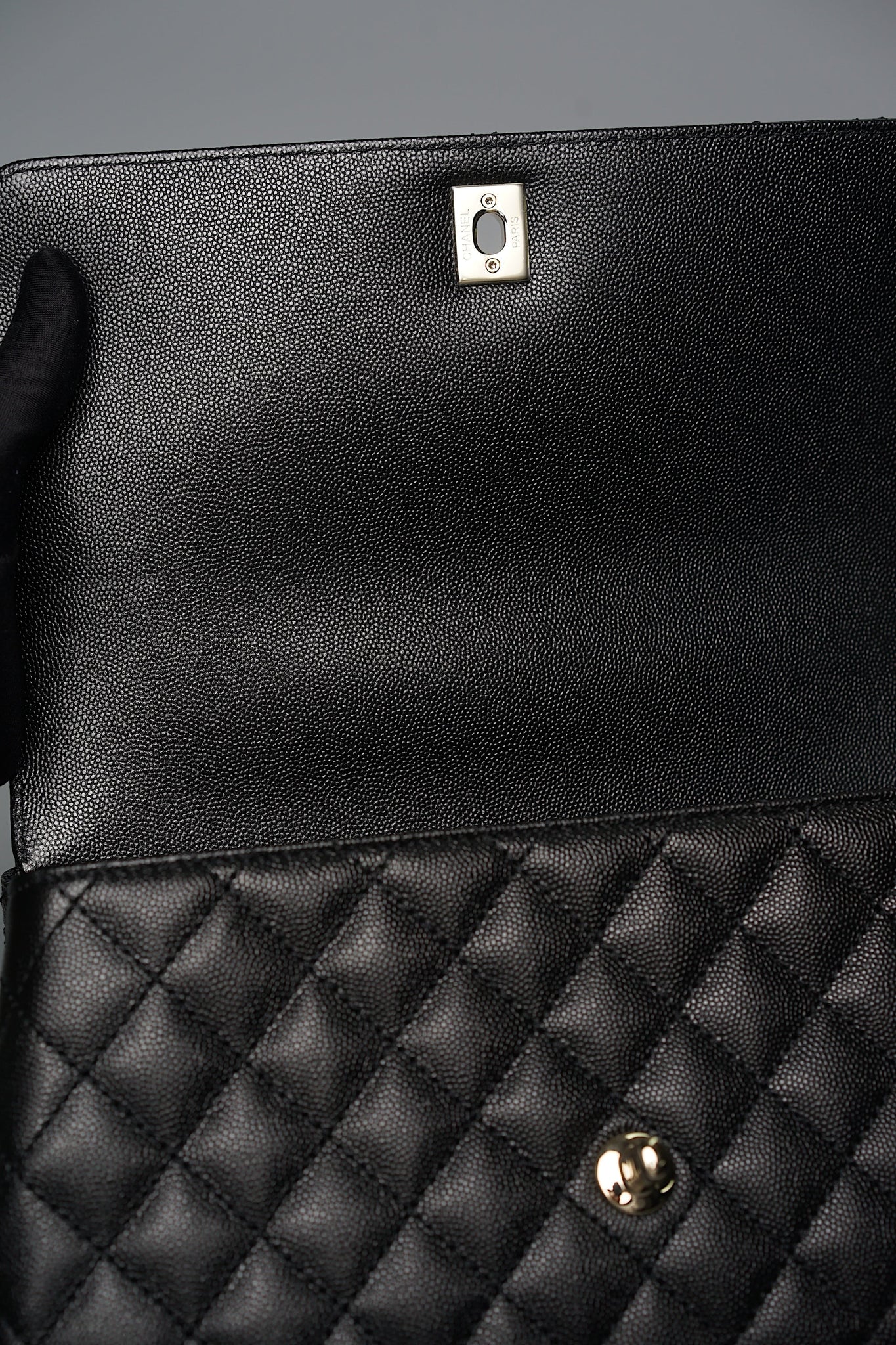 Chanel Coco Handle Small in Black Caviar Ghw (Brand New)