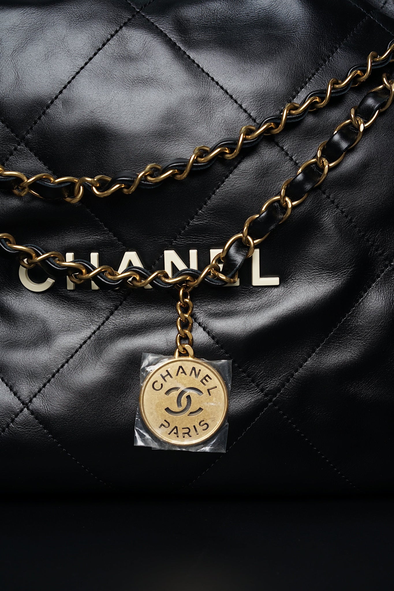 Chanel 22 Small in Black (Brand New)