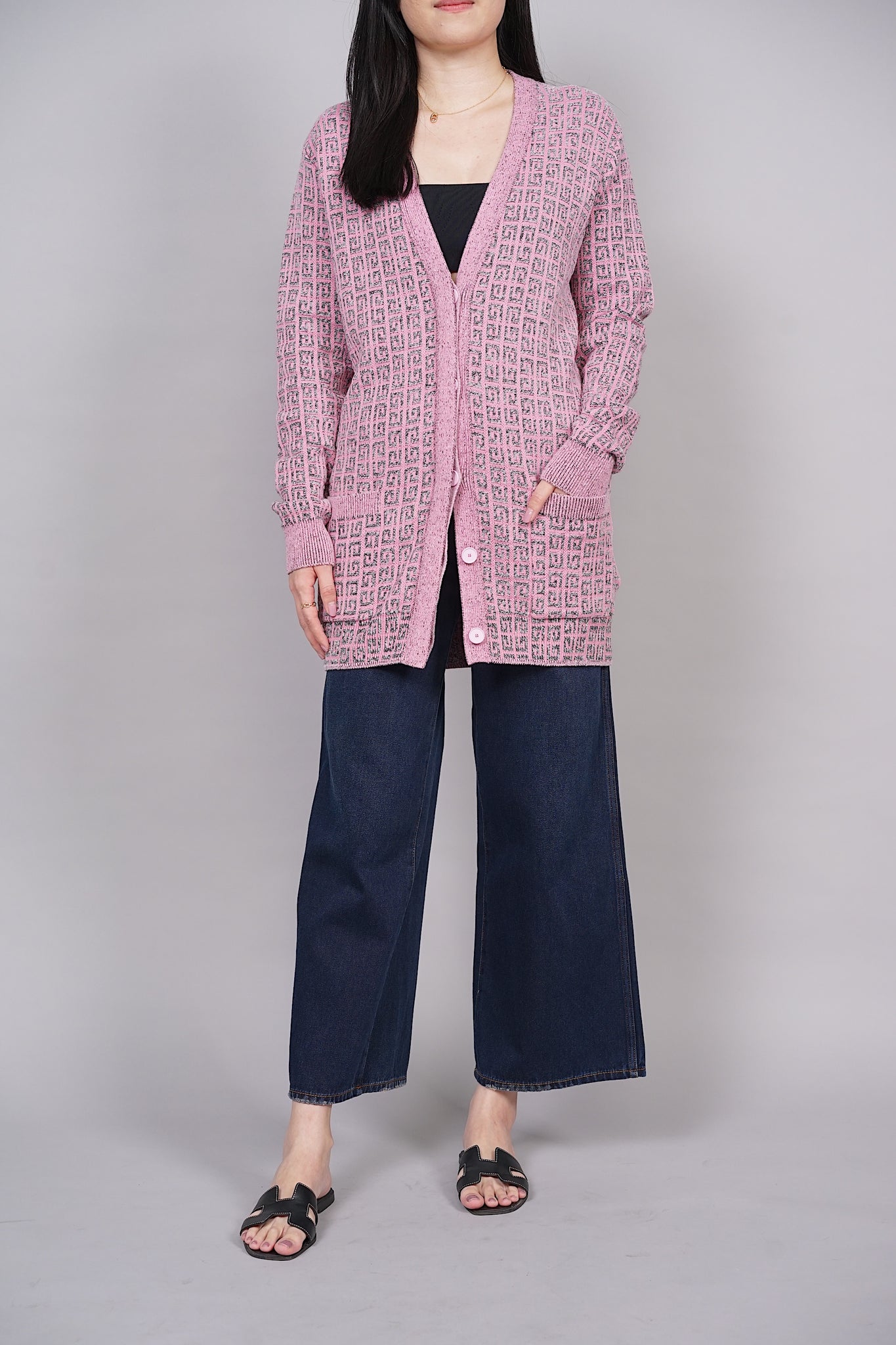 Givenchy Motif Knitted Cardigan in Size XXS (Brand New)