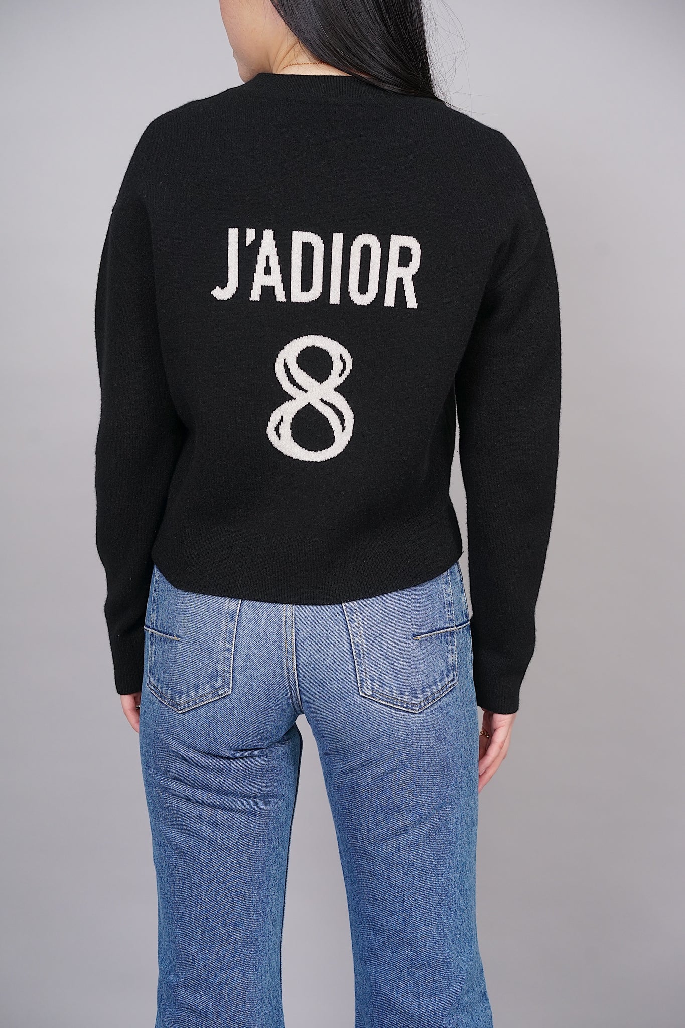 Christian Dior Pullover Sweater in Black Size 34
