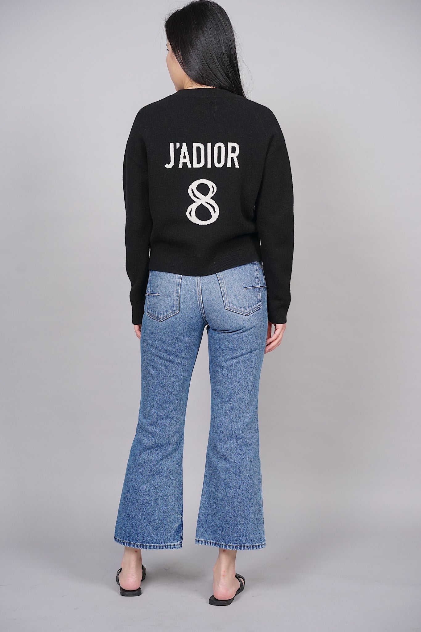 Christian Dior Pullover Sweater in Black Size 34