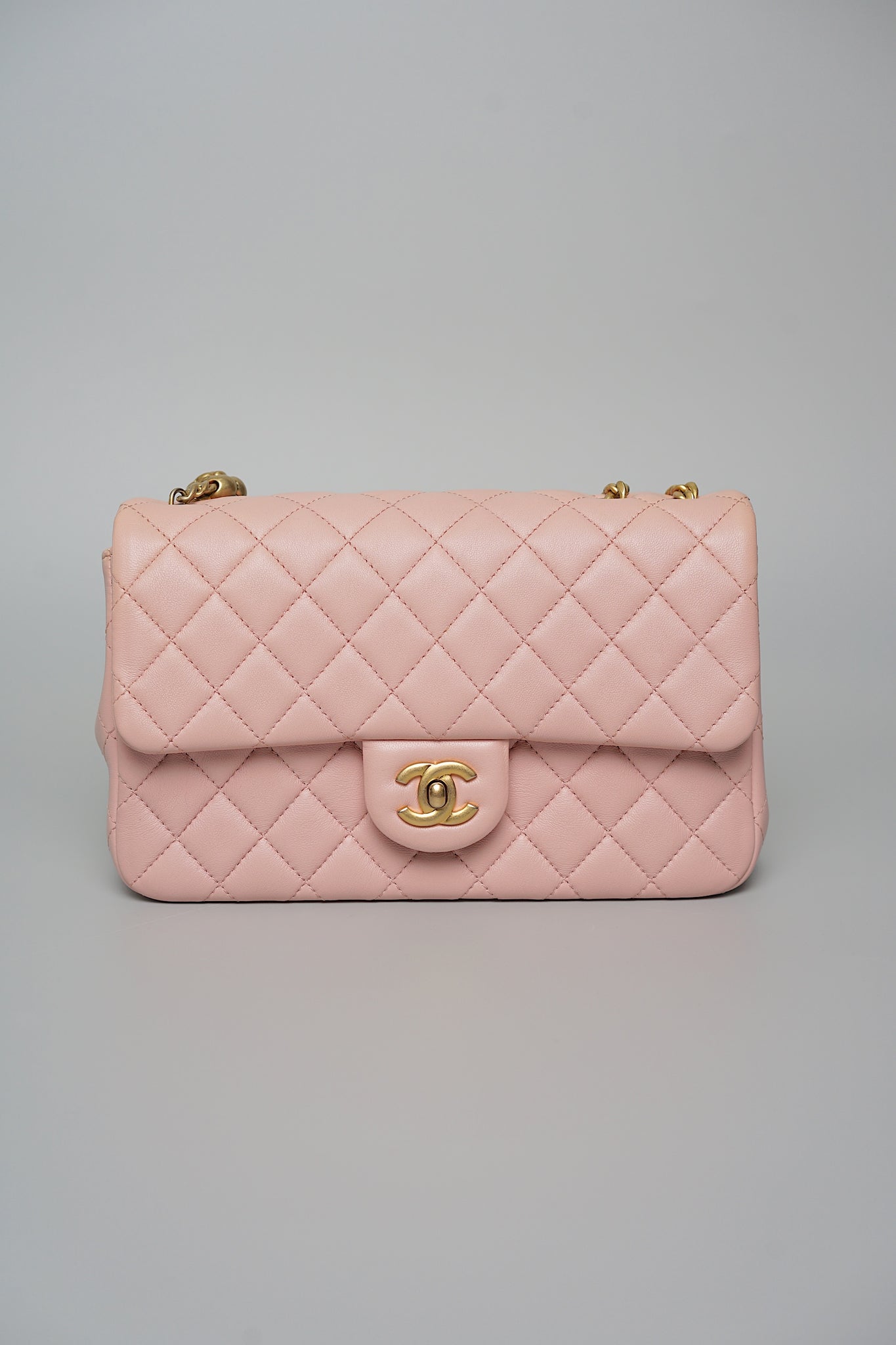 Chanel 23S Flap Bag in Pink Camellia Crush Bghw