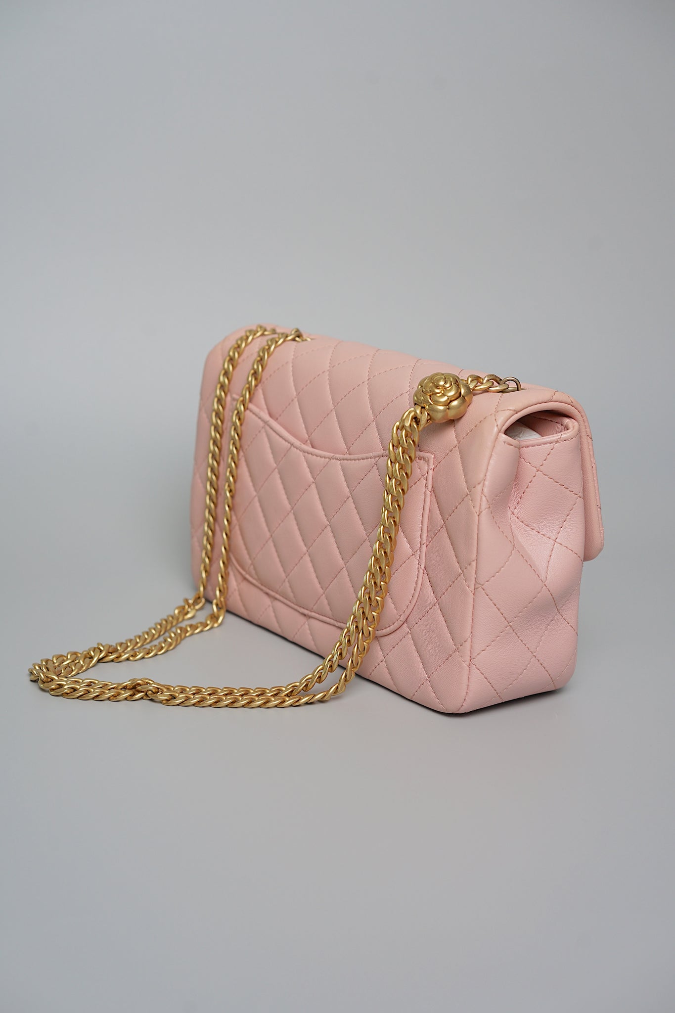 Chanel 23S Flap Bag in Pink Camellia Crush Bghw