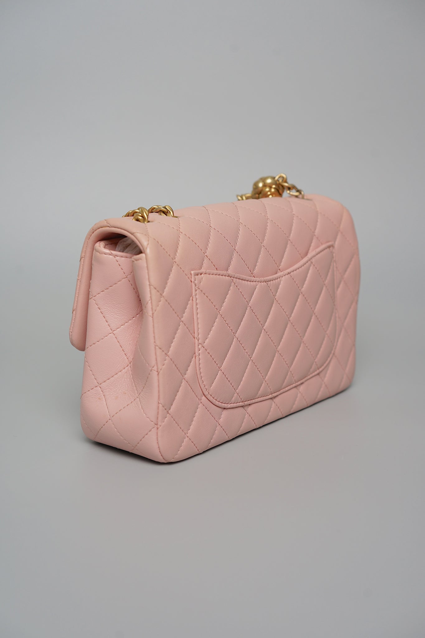 Chanel 23S Flap Bag in Pink Camellia Crush Bghw