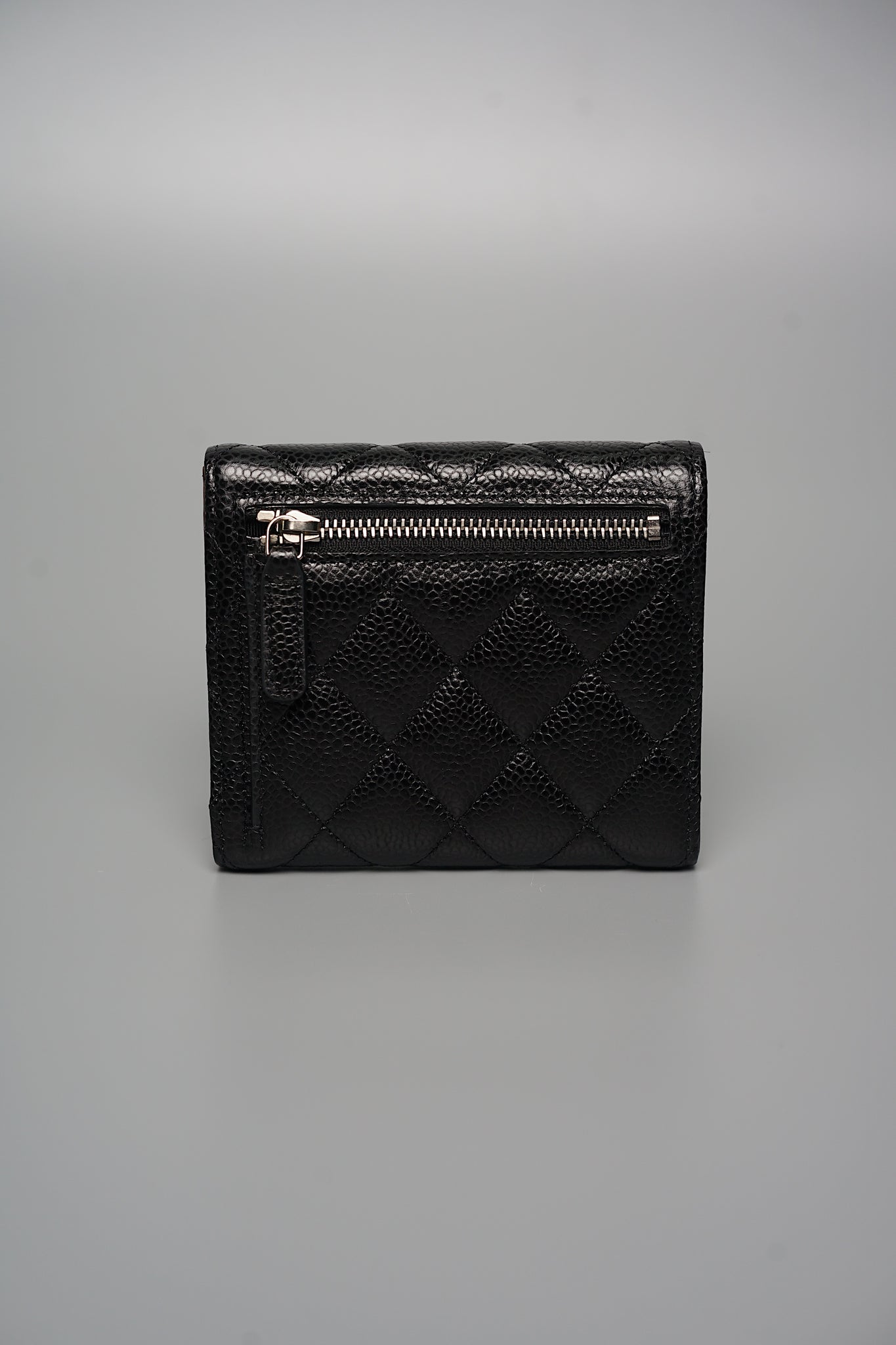 Chanel Classic Flap Wallet in Black Caviar Shw (Brand New)