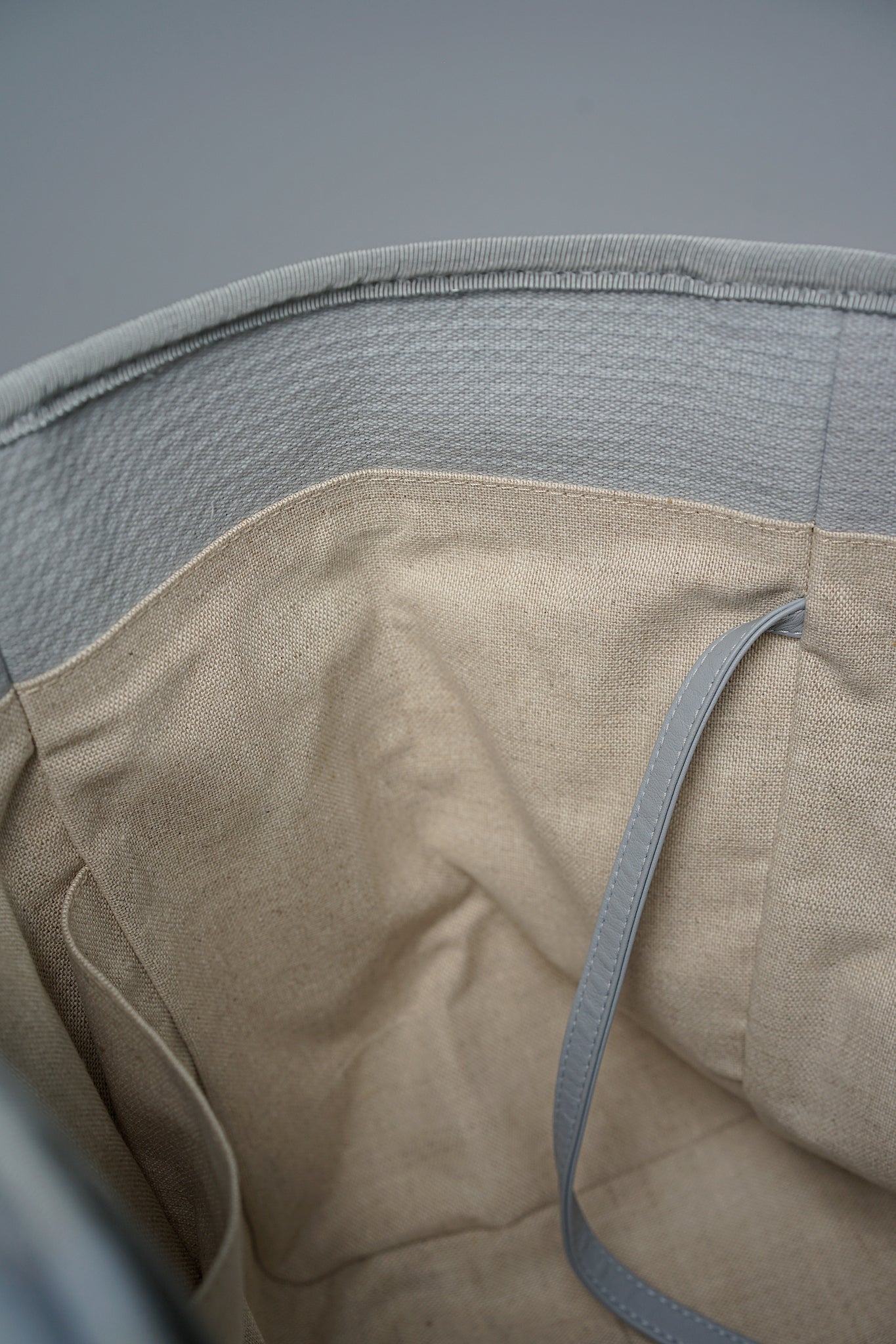 Chanel Deauville Medium Shopping Tote in Light Blue Shw