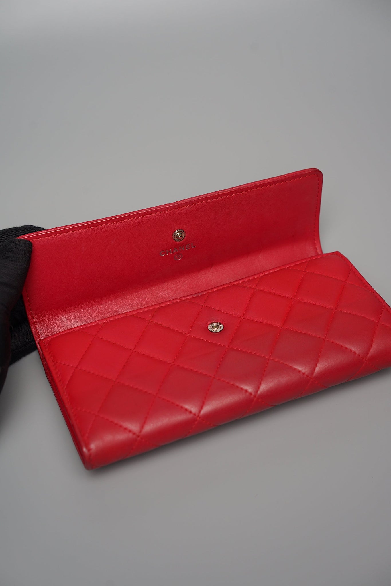 Chanel Timeless Flap Wallet in Fuschia