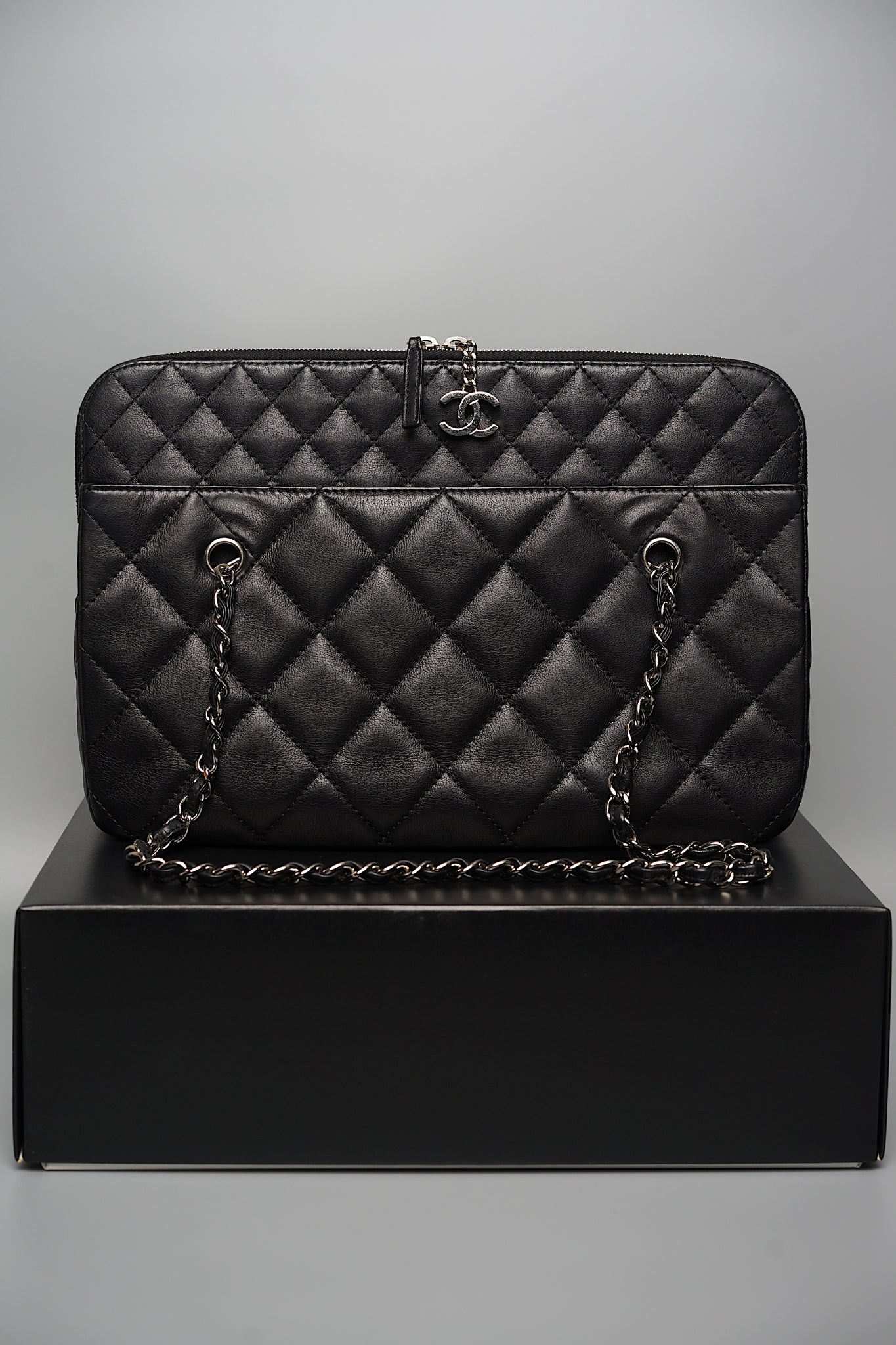 Chanel In-The-Business Large Camera Bag Shw