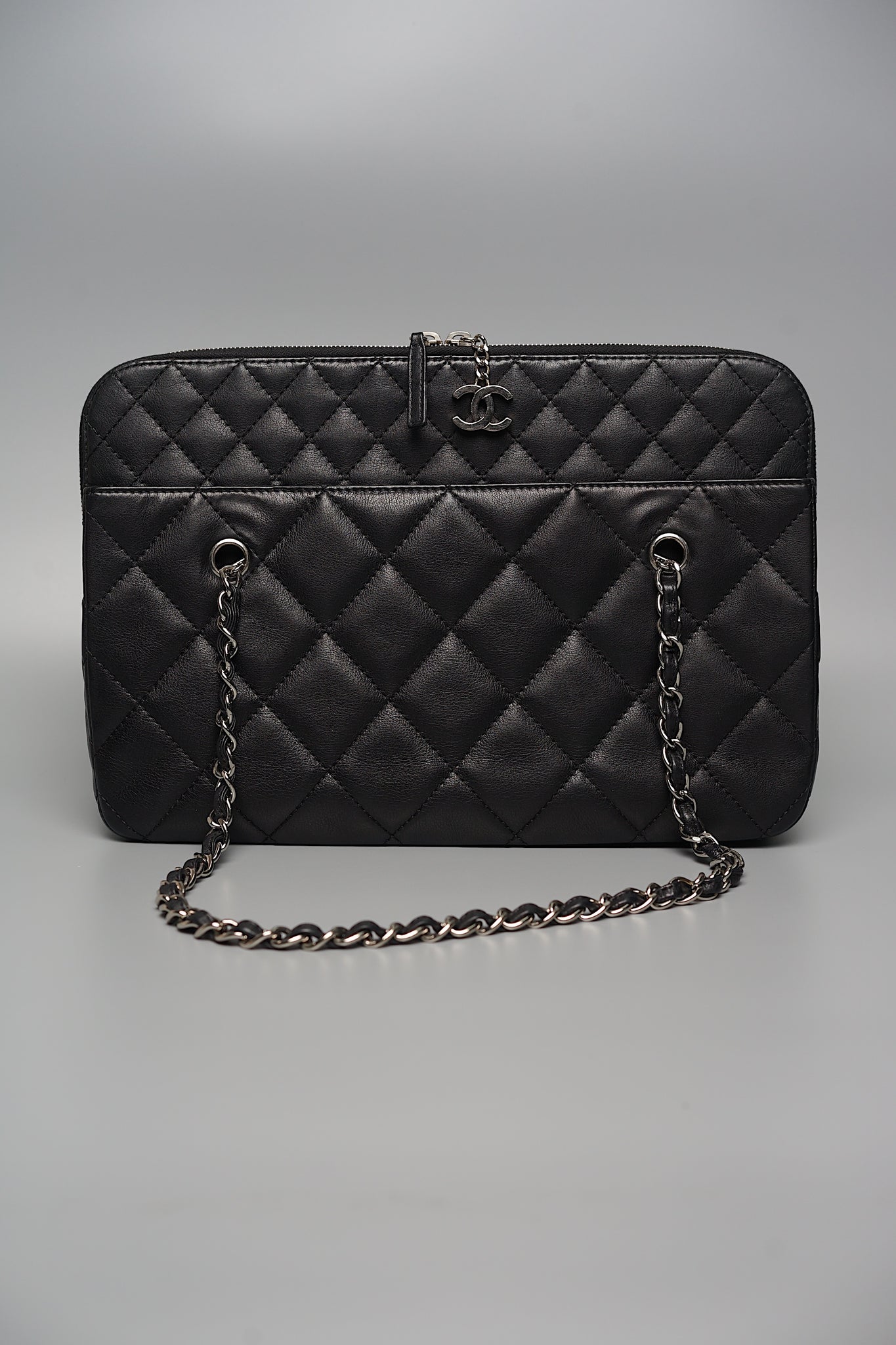 Chanel In-The-Business Large Camera Bag Shw
