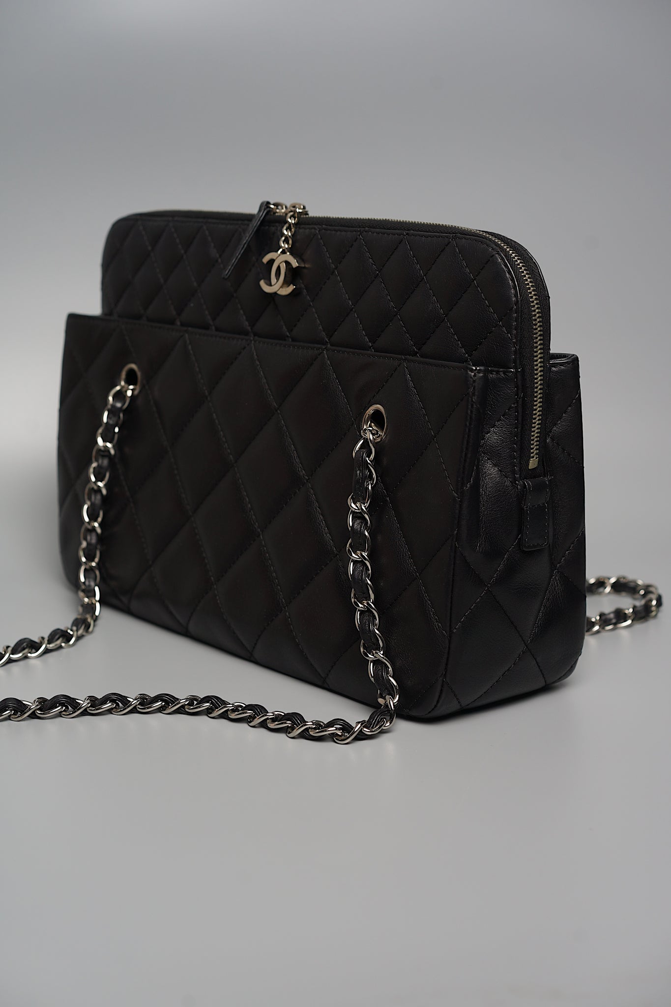 Chanel In-The-Business Large Camera Bag Shw