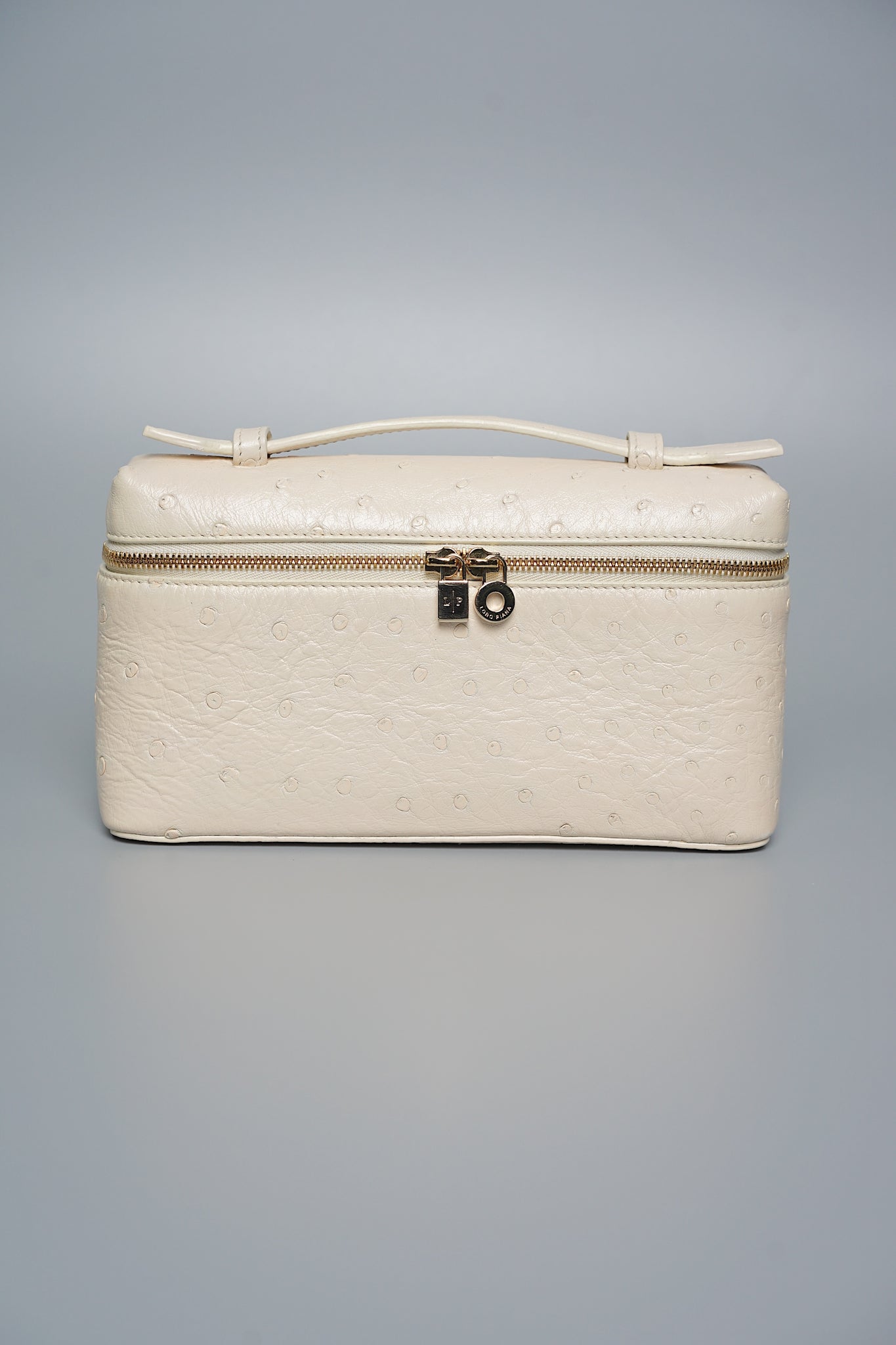 Loro Piana Extrapocket L19 in Ostrich Whisper White Ghw