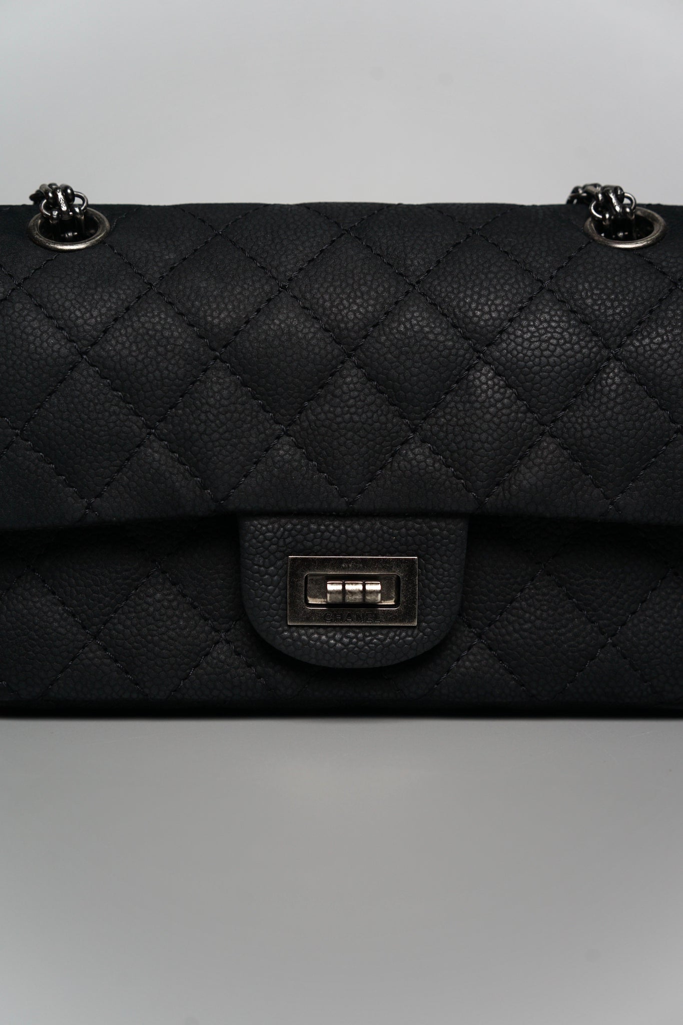 Chanel 2.55 Reissue Mini Double Flap in Black Ruthenium