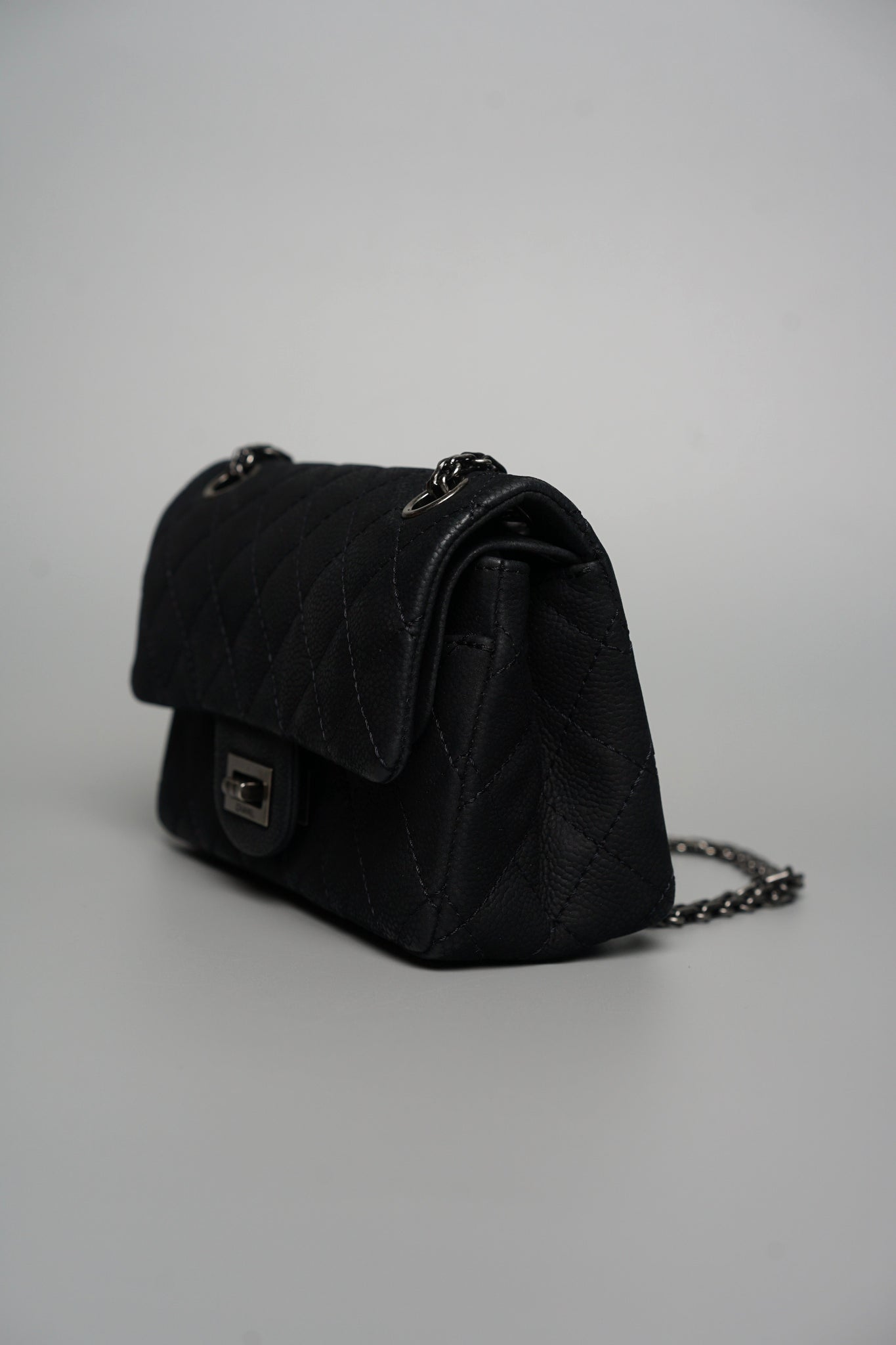 Chanel 2.55 Reissue Mini Double Flap in Black Ruthenium