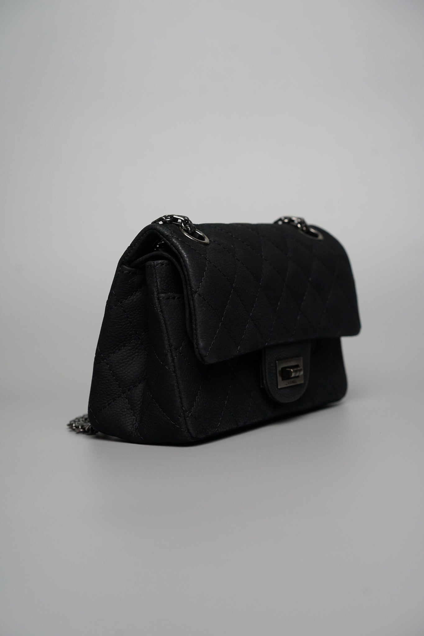 Chanel 2.55 Reissue Mini Double Flap in Black Ruthenium