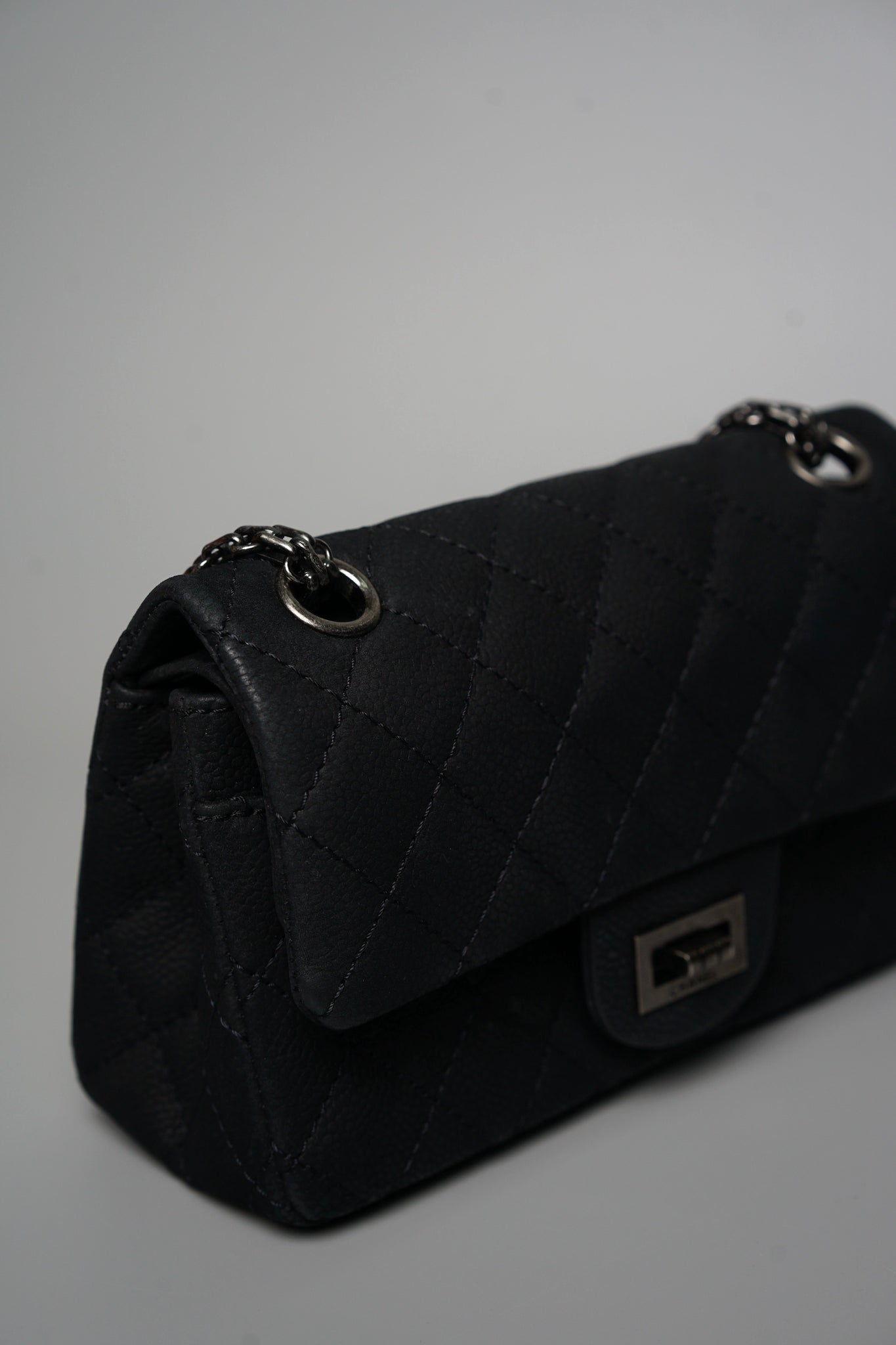 Chanel 2.55 Reissue Mini Double Flap in Black Ruthenium