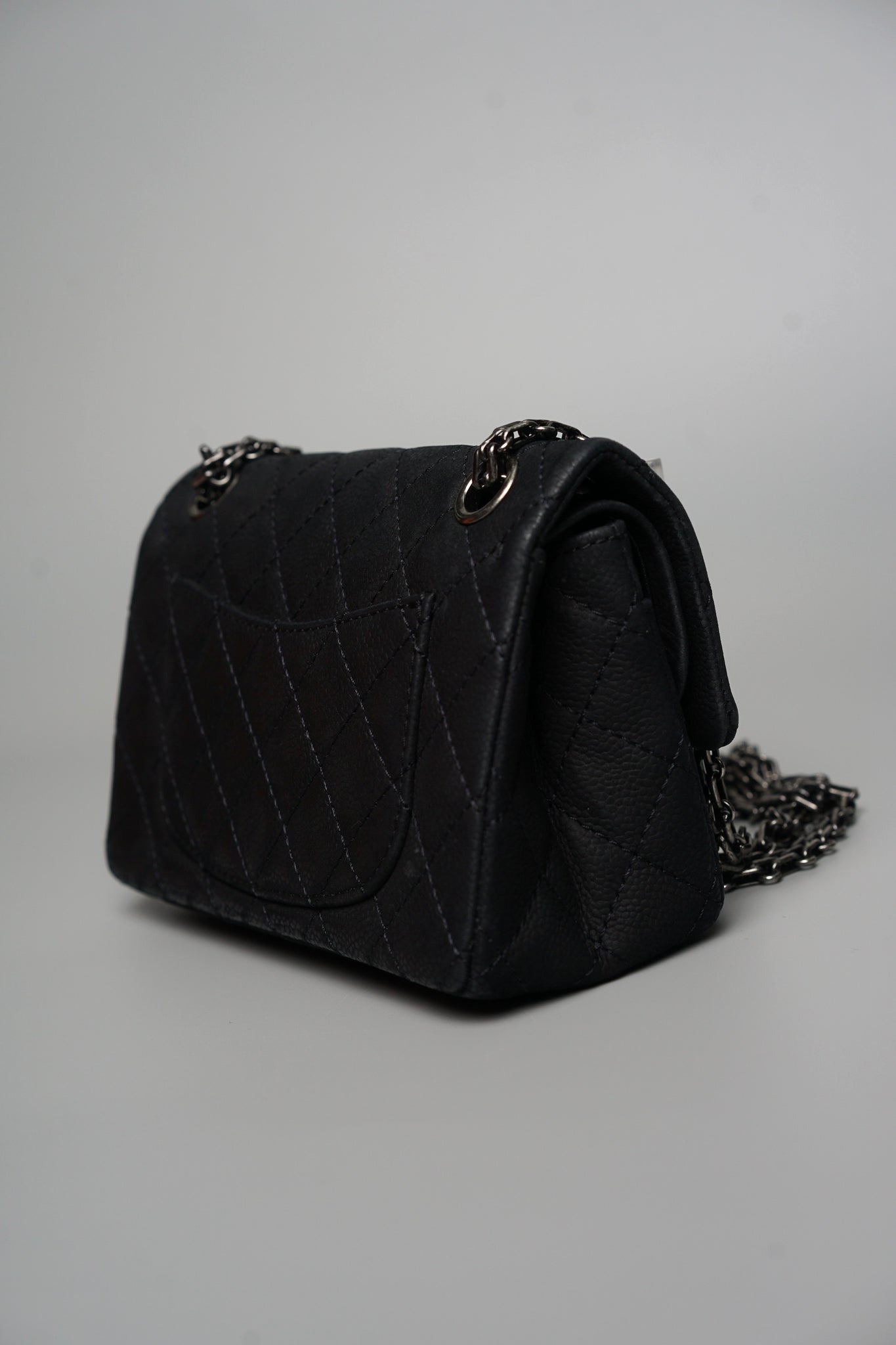 Chanel 2.55 Reissue Mini Double Flap in Black Ruthenium