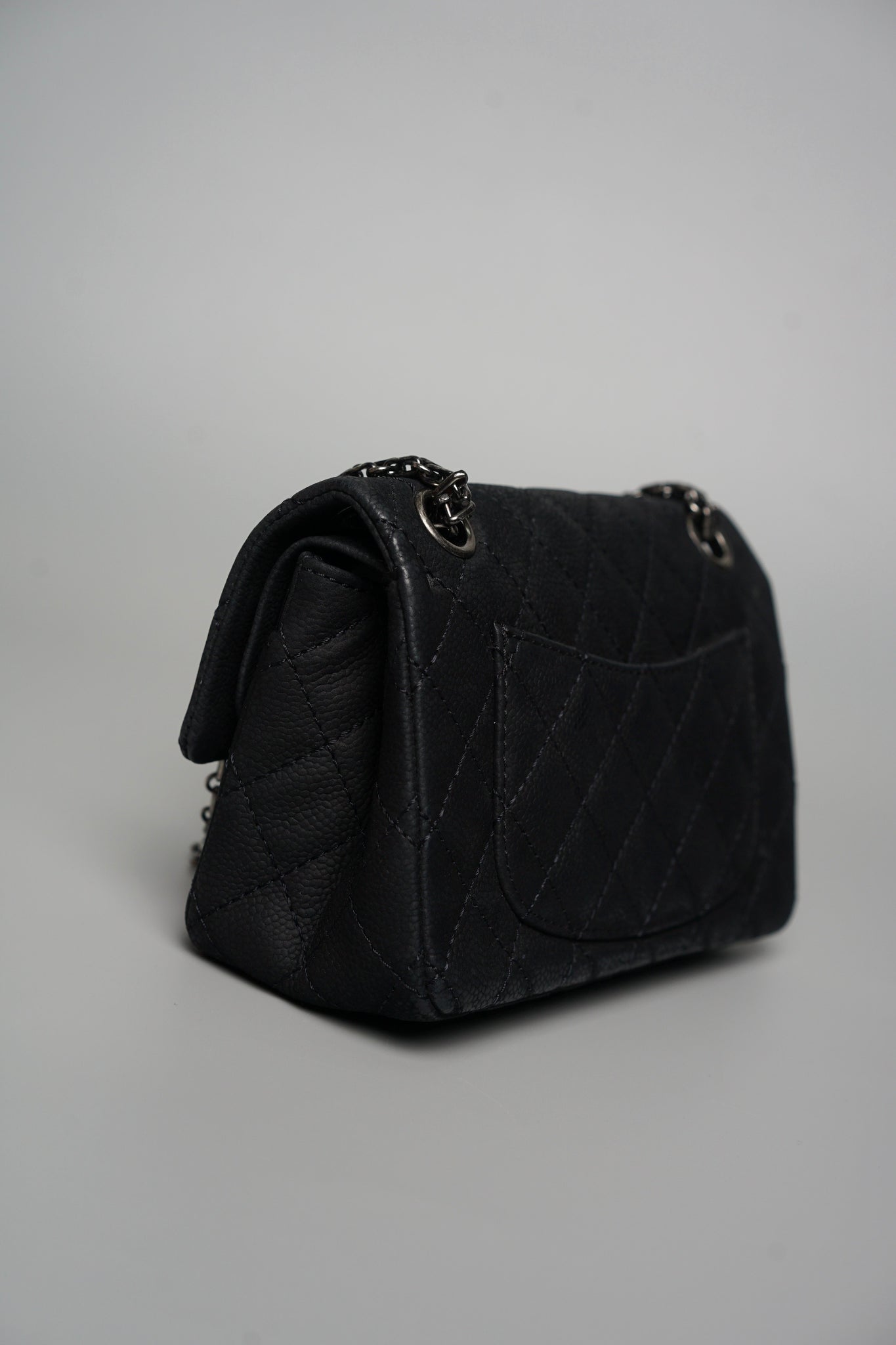 Chanel 2.55 Reissue Mini Double Flap in Black Ruthenium