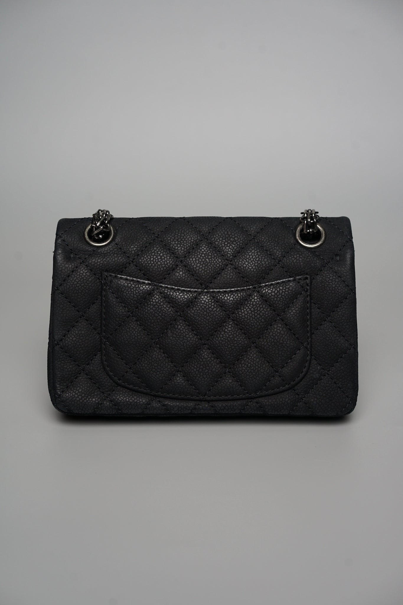 Chanel 2.55 Reissue Mini Double Flap in Black Ruthenium