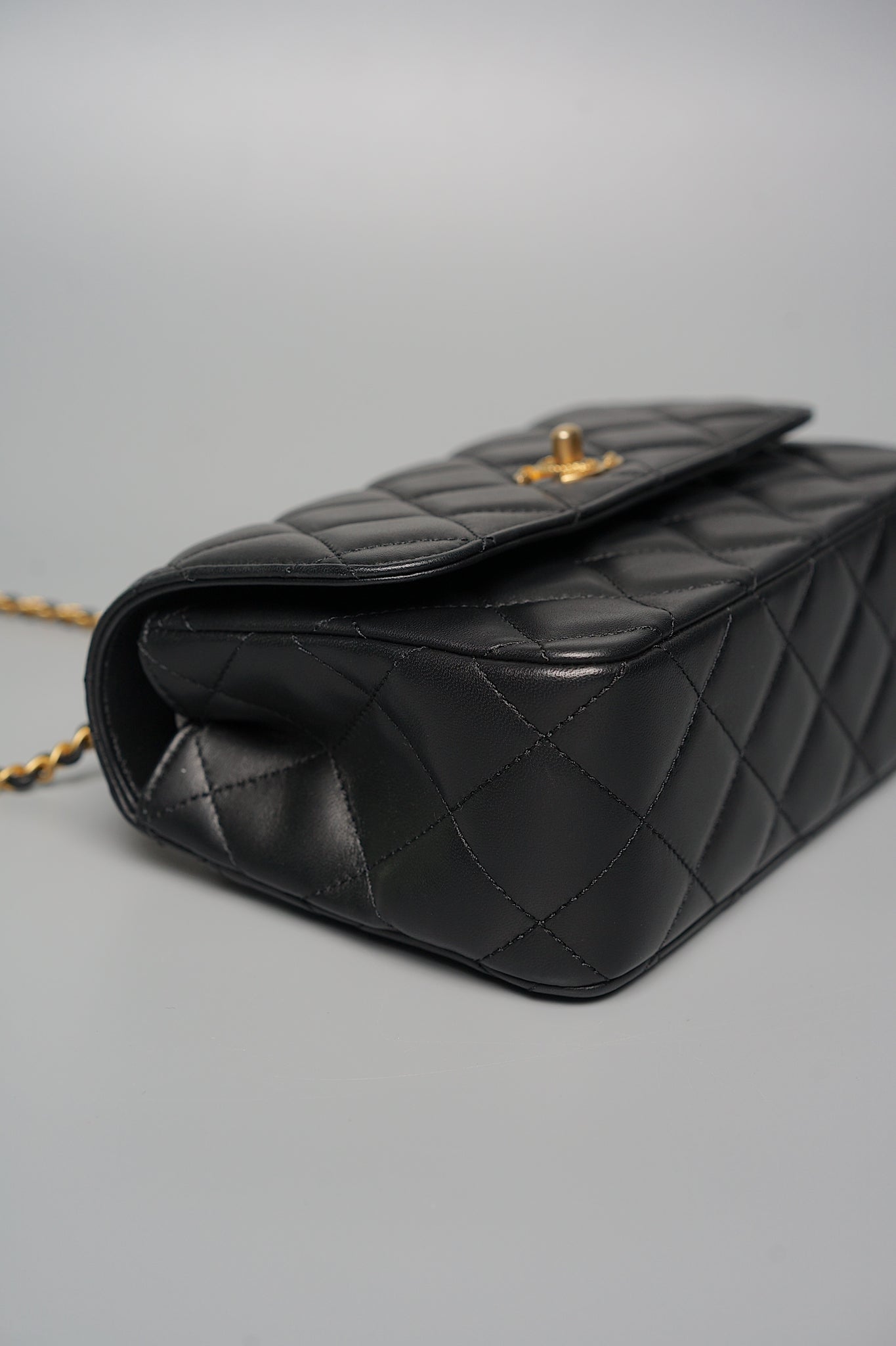 Chanel Seasonal Top Handle in Black Bghw (Brand New)