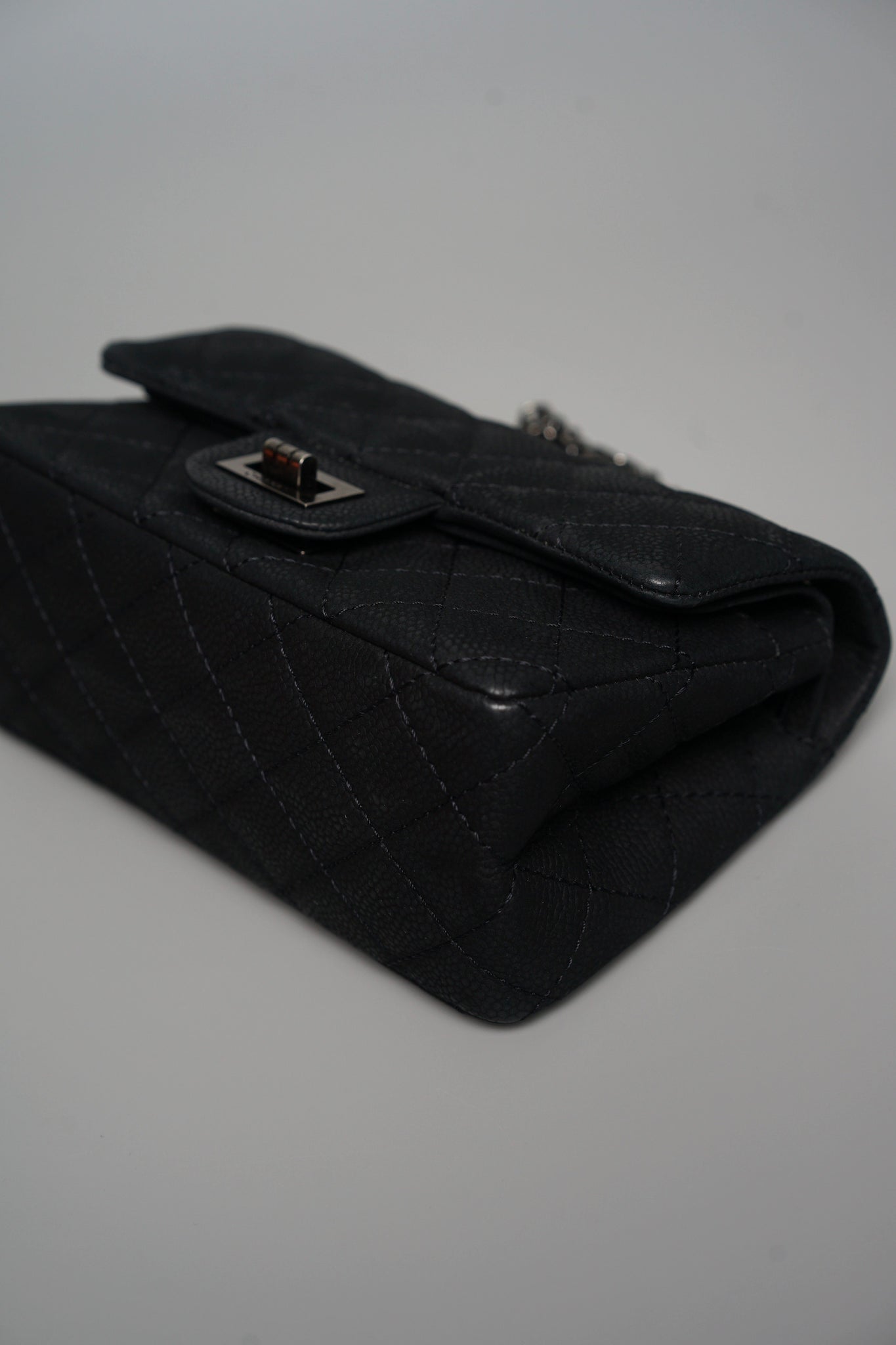Chanel 2.55 Reissue Mini Double Flap in Black Ruthenium