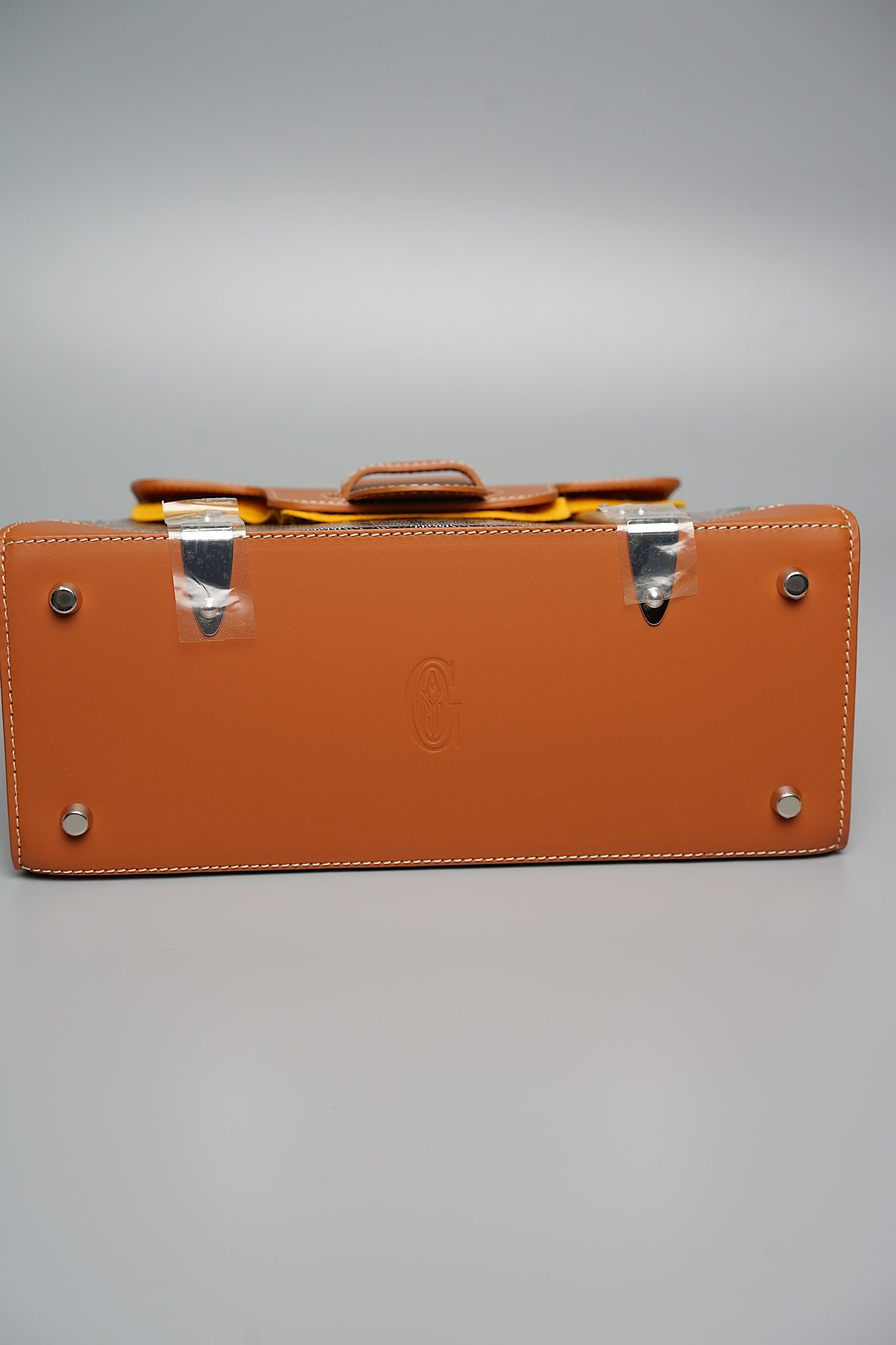 Goyard Saigon PM Handle Bag in Black/Brown Shw (Brand New)
