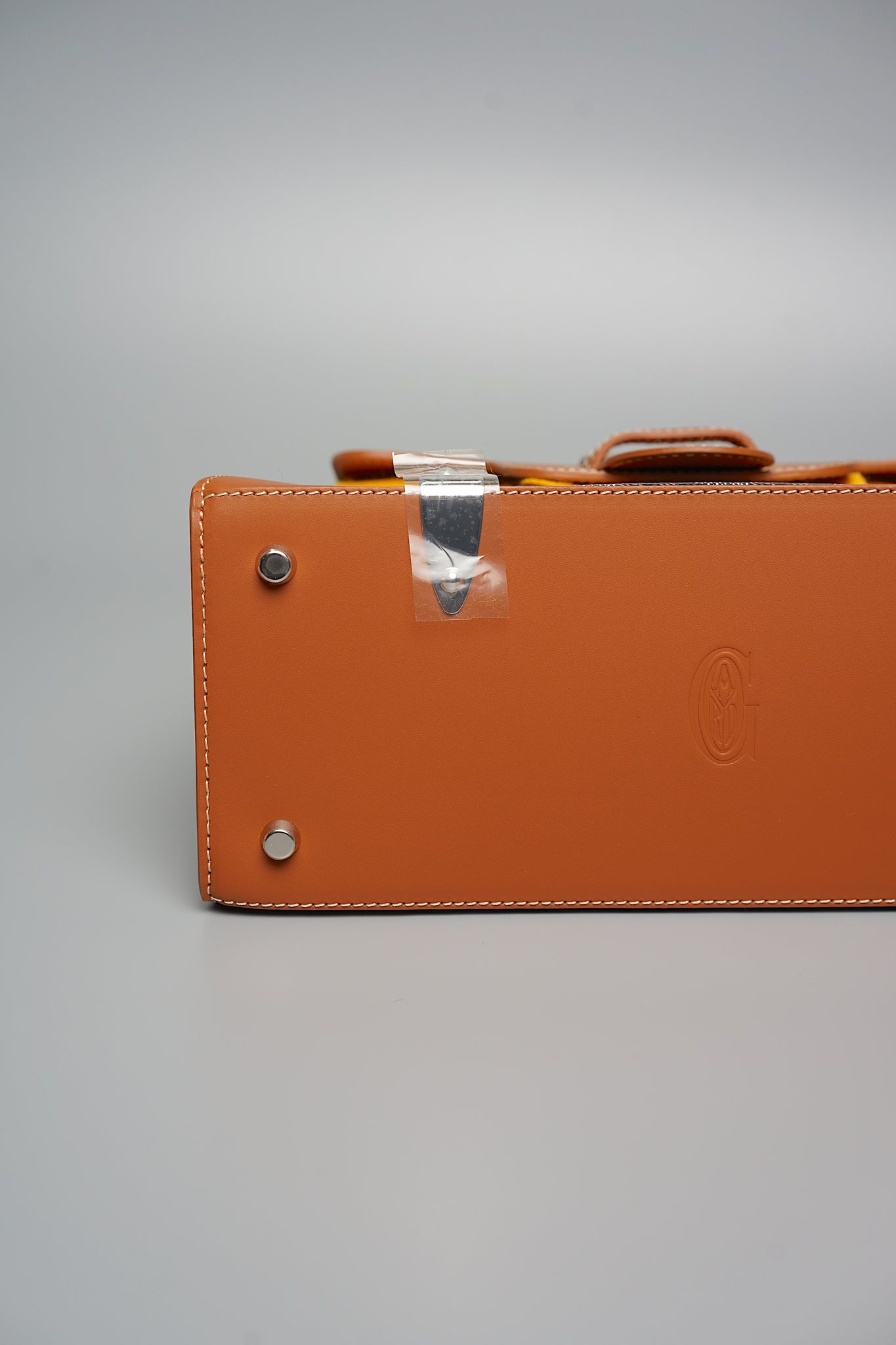 Goyard Saigon PM Handle Bag in Black/Brown Shw (Brand New)
