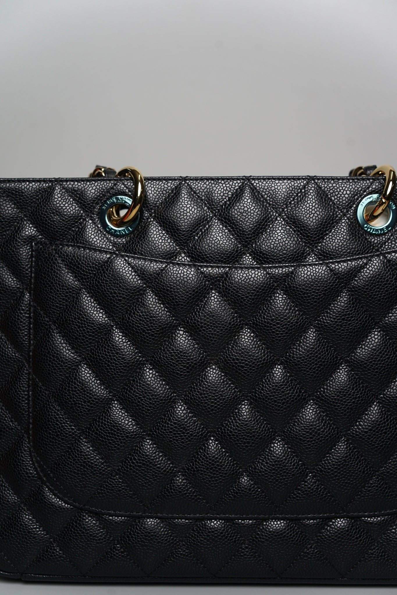 Chanel Grand Shopping Tote Bag in Black Ghw