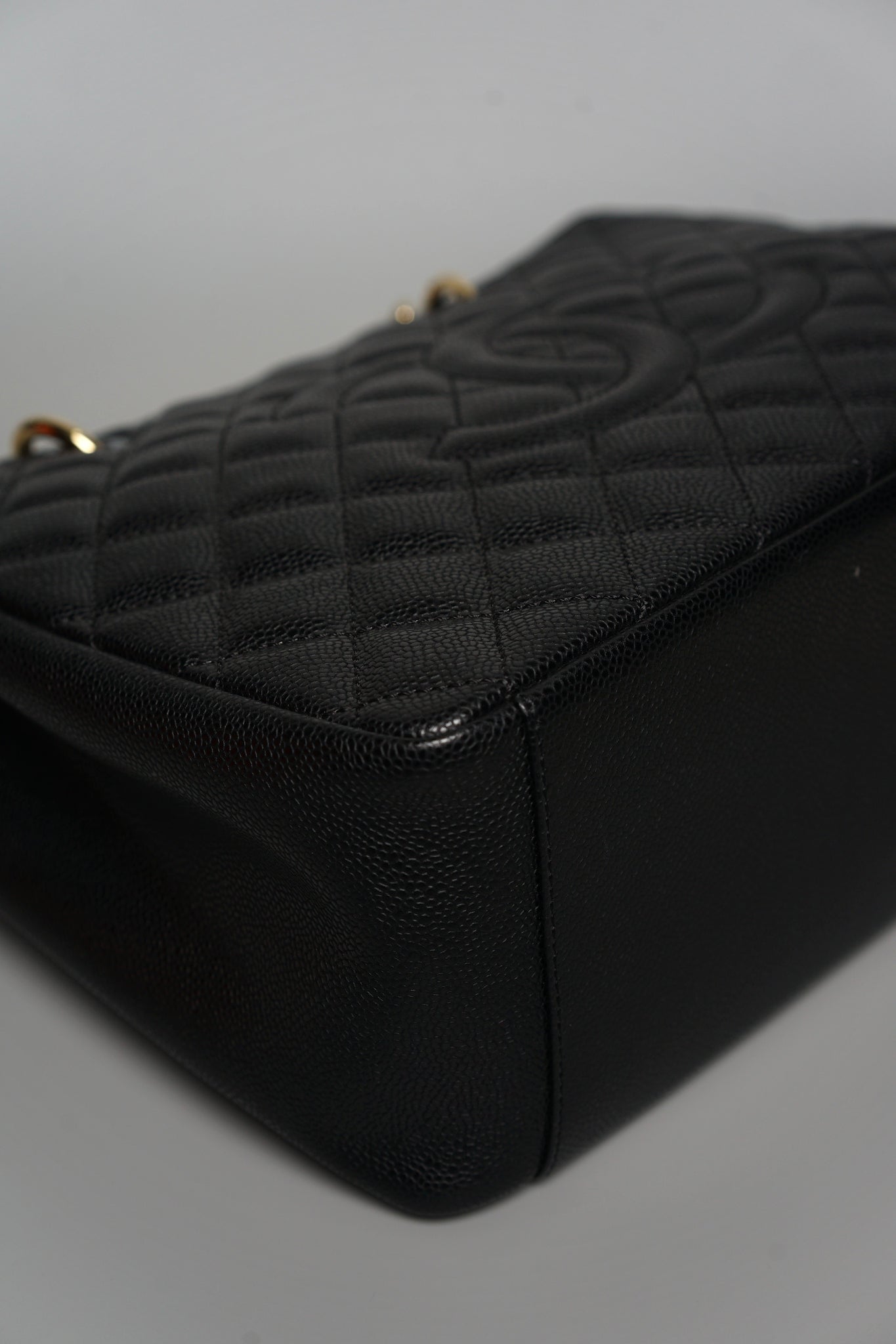 Chanel Grand Shopping Tote Bag in Black Ghw