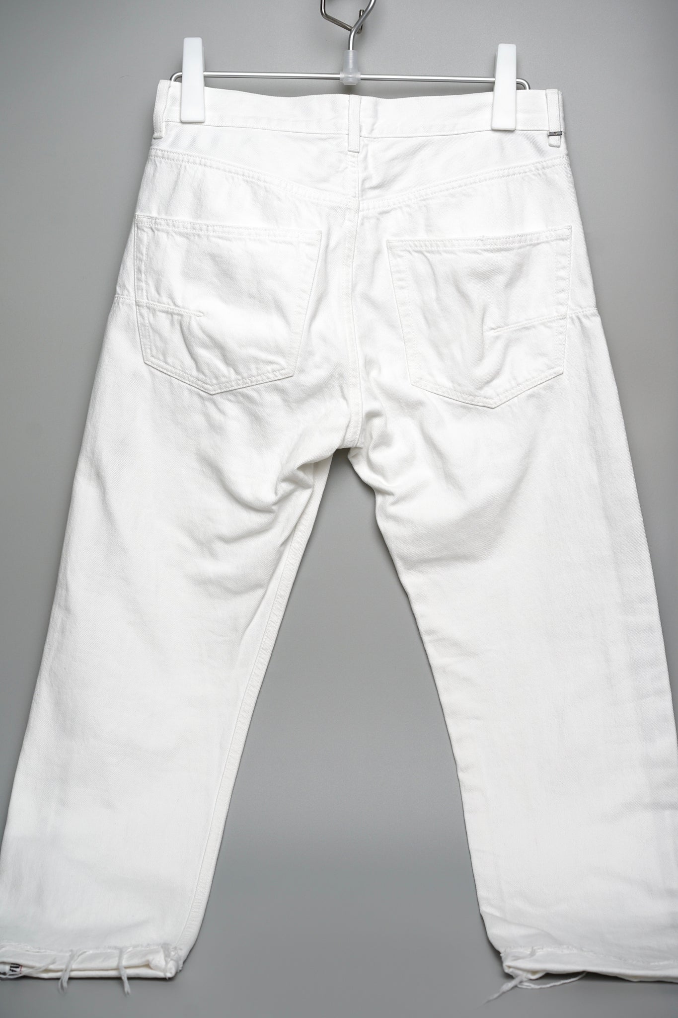 Dior Boyfriend Jeans in White Denim Size 36