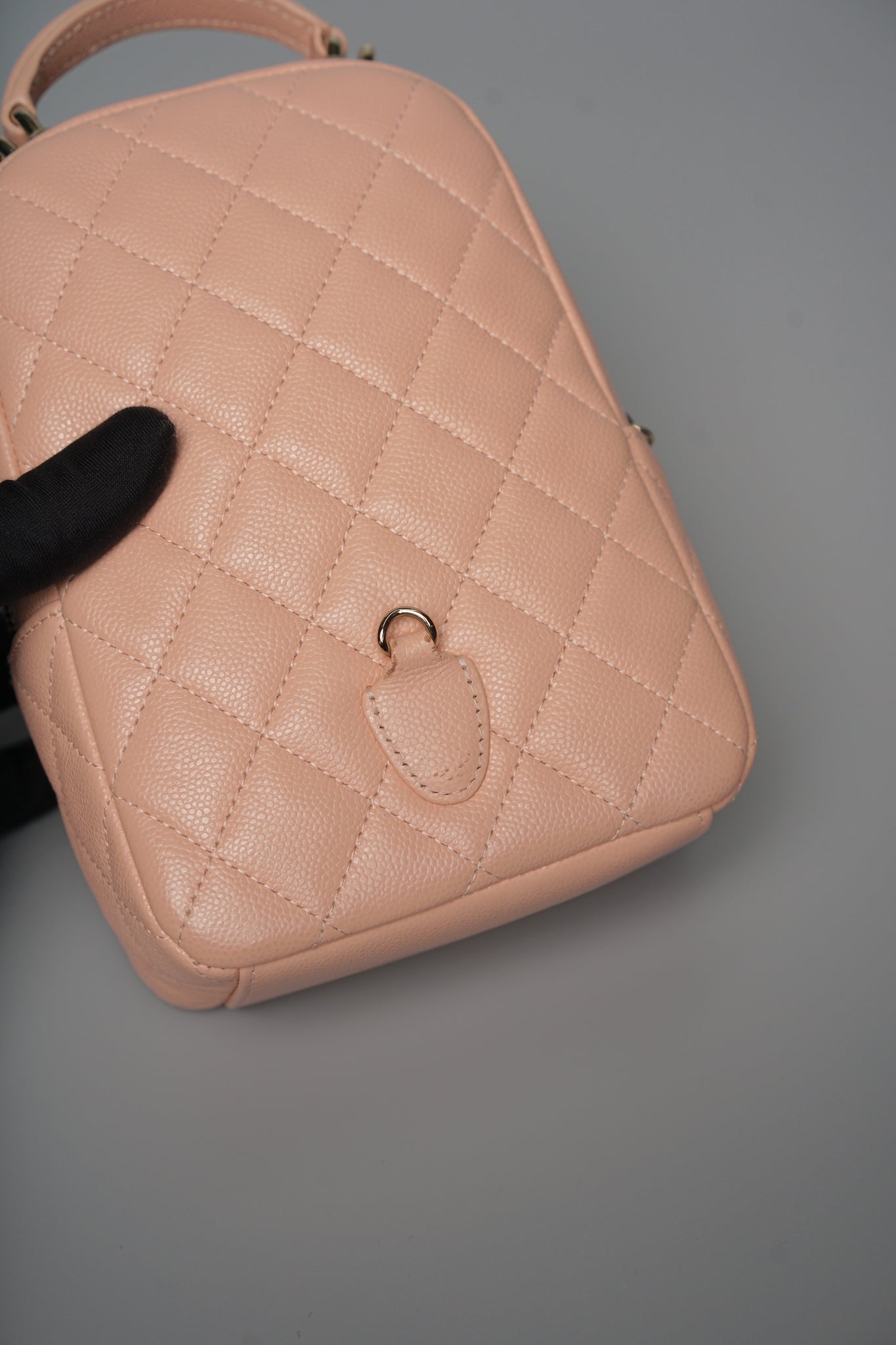 Chanel 24C Mini Backpack in Pink Caviar Lghw