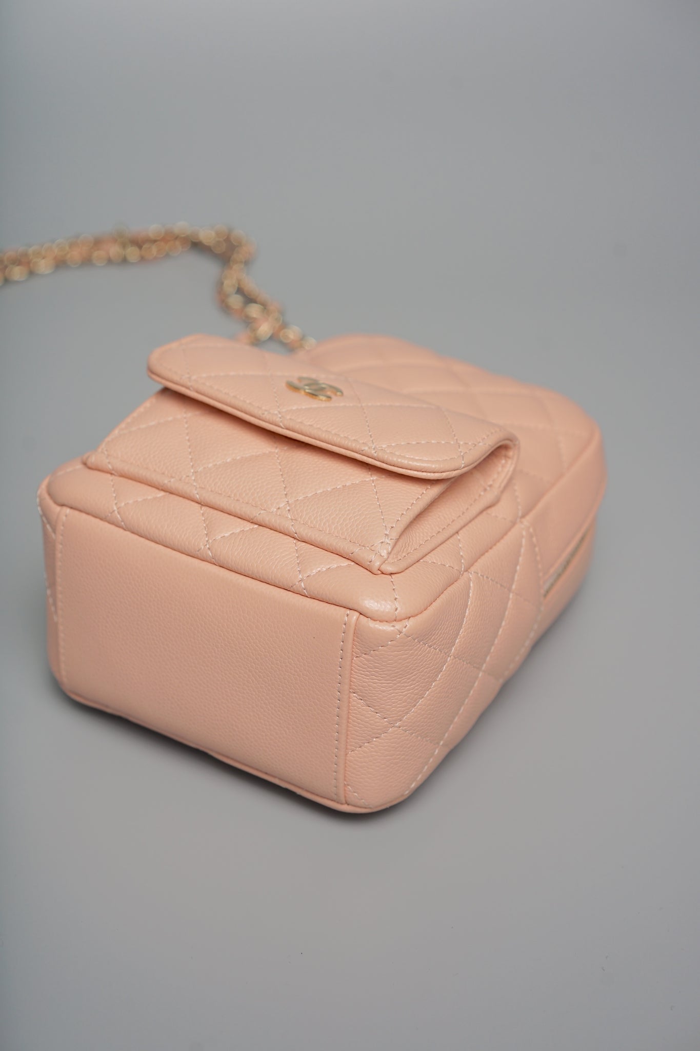 Chanel 24C Mini Backpack in Pink Caviar Lghw