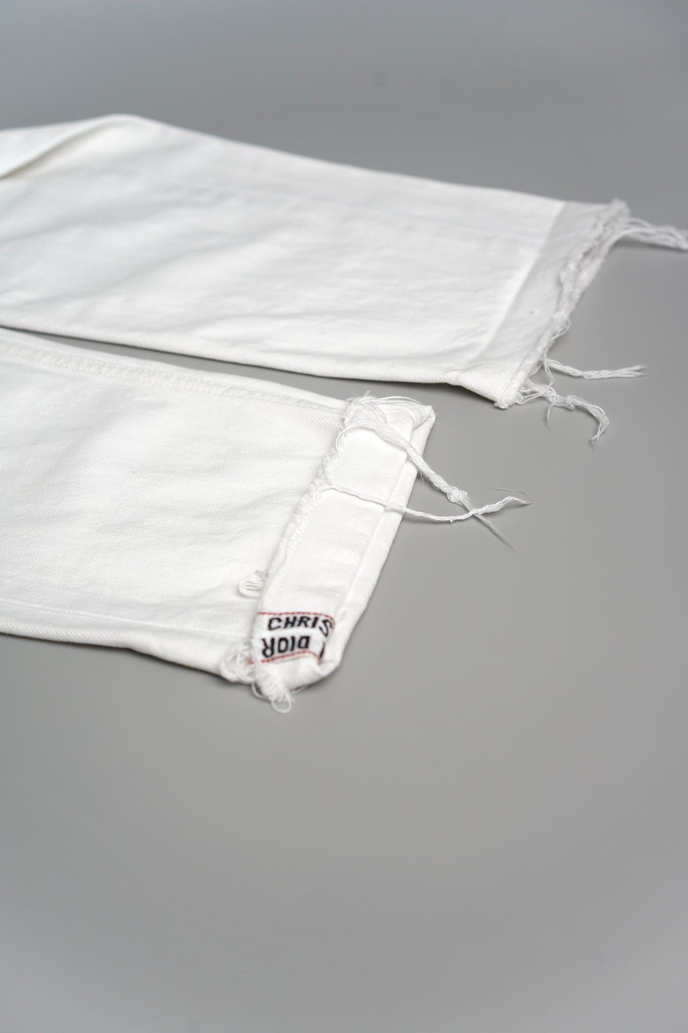 Dior Boyfriend Jeans in White Denim Size 36