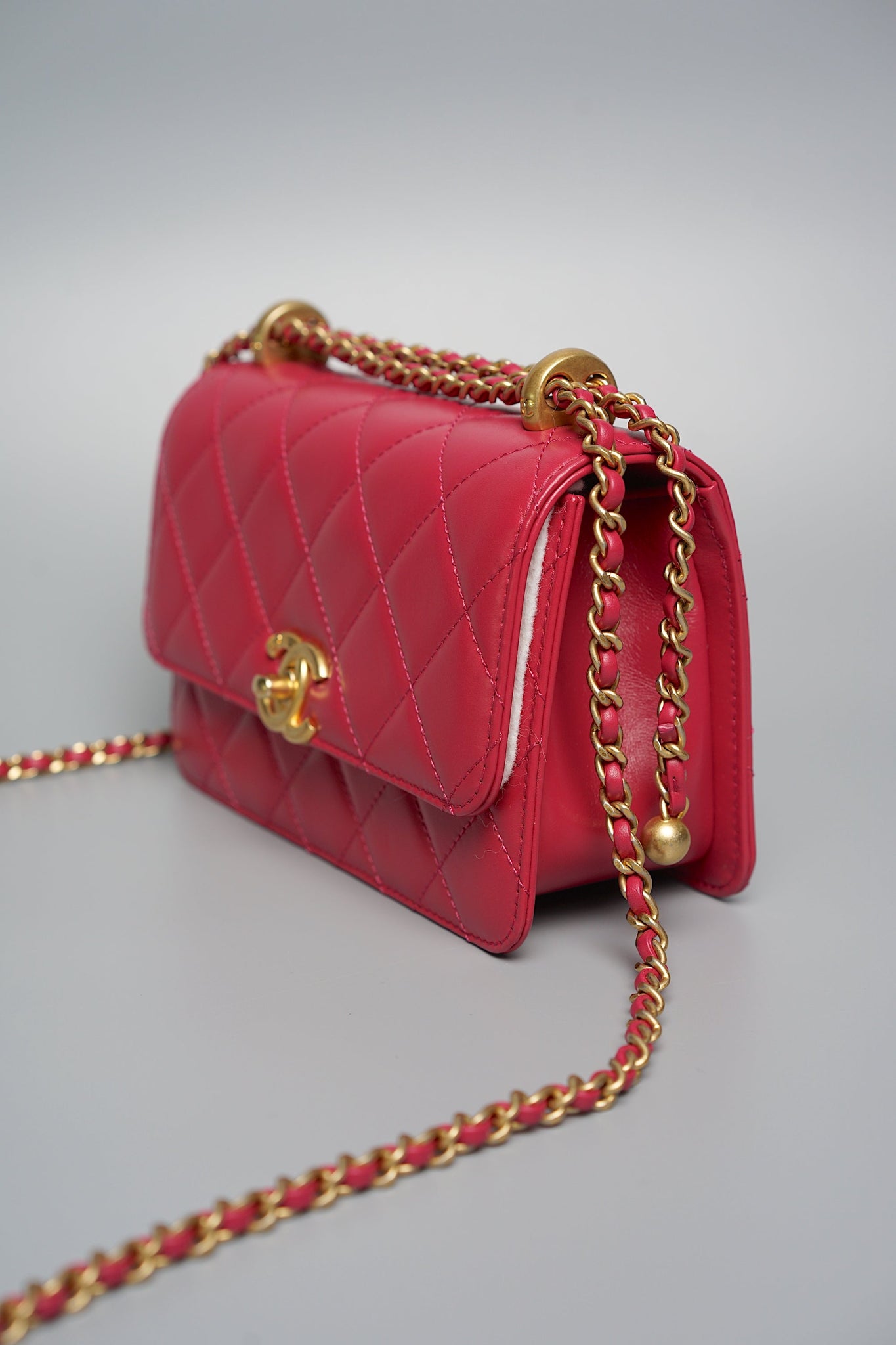 Chanel Seasonal Flap Bag in Fuschia