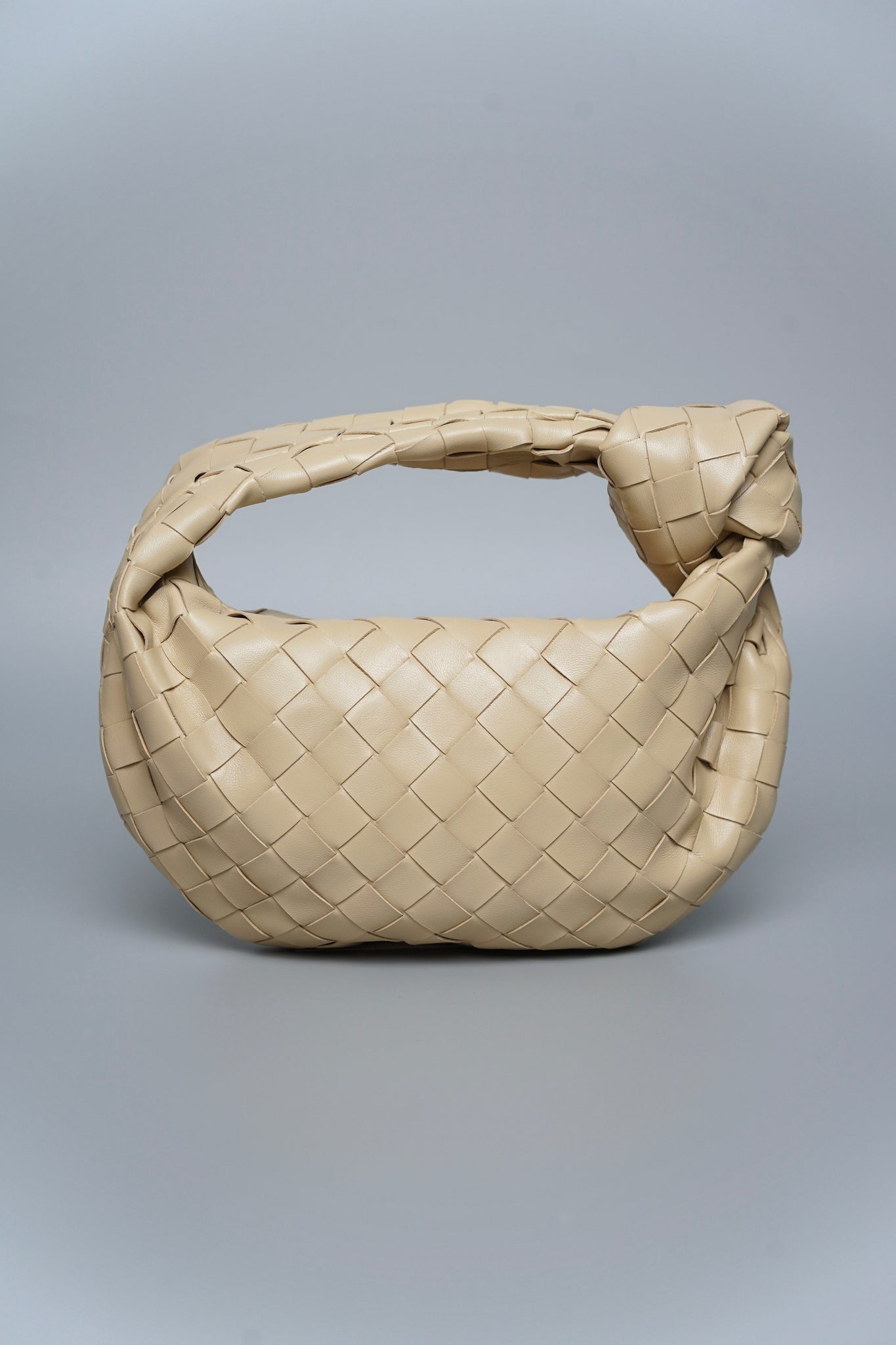 Bottega Mini Jodie Bag in Beige Ghw (Brand New)