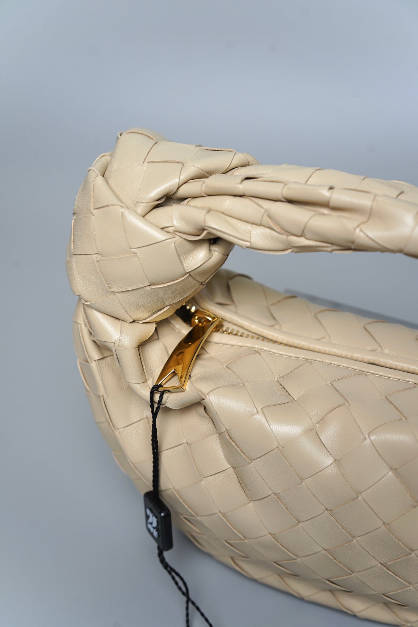Bottega Mini Jodie Bag in Beige Ghw (Brand New)