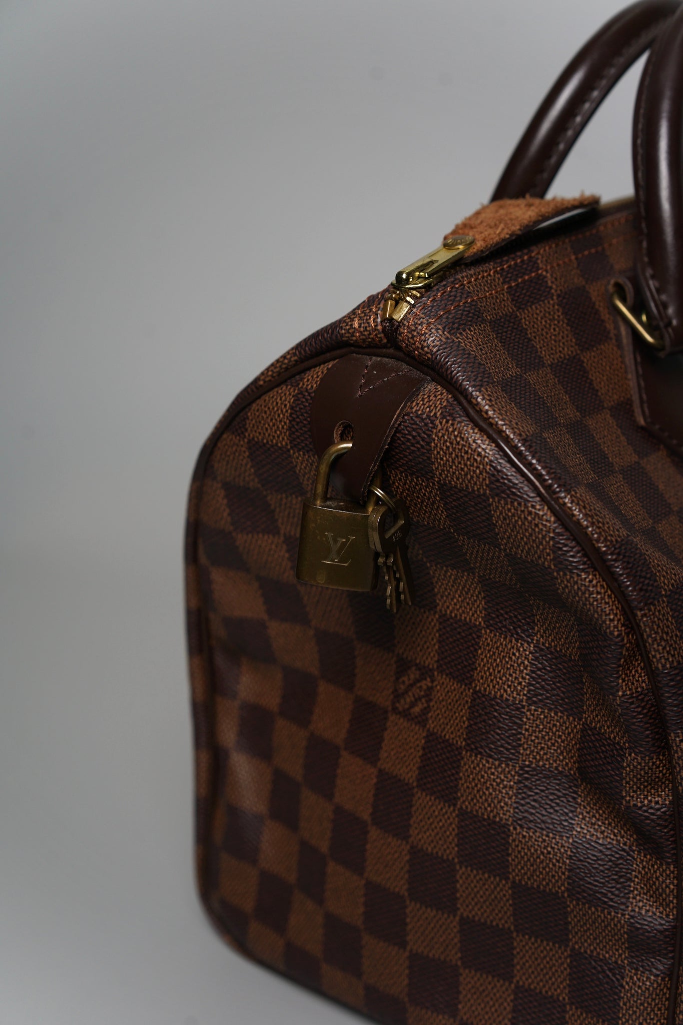 LV Speedy 30 in Damier Ebene