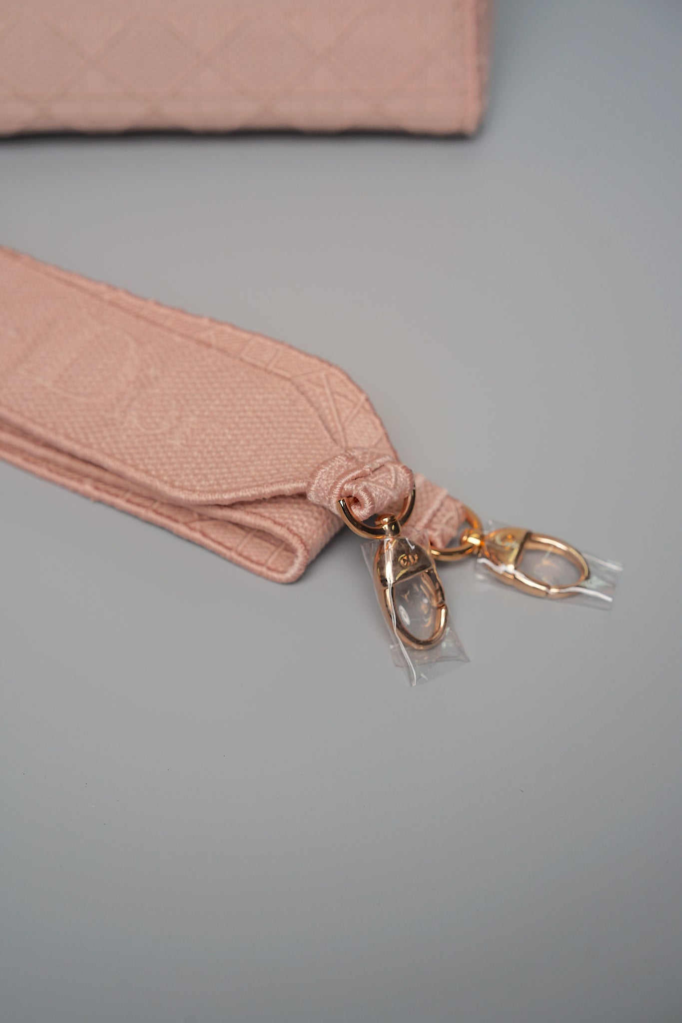 Lady Dior Medium D-Lite Cannage Embroidery in Rosewood Pink Rghw