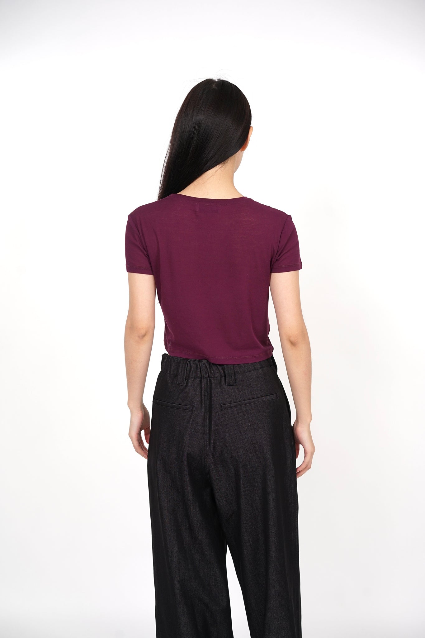 Miu Miu Tee in Malva XS