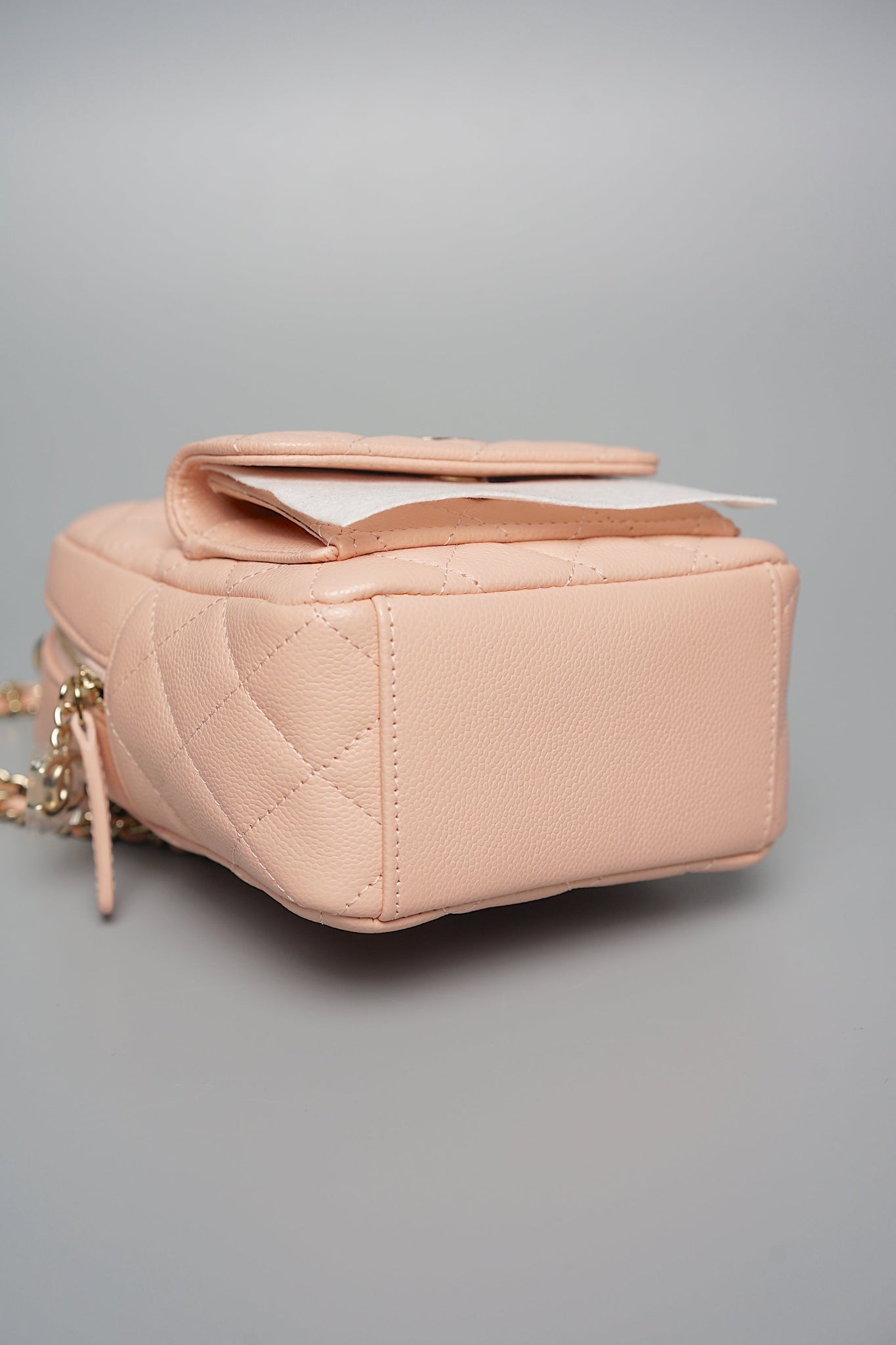 Chanel 24C Mini Backpack in Pink Caviar (Brand New)