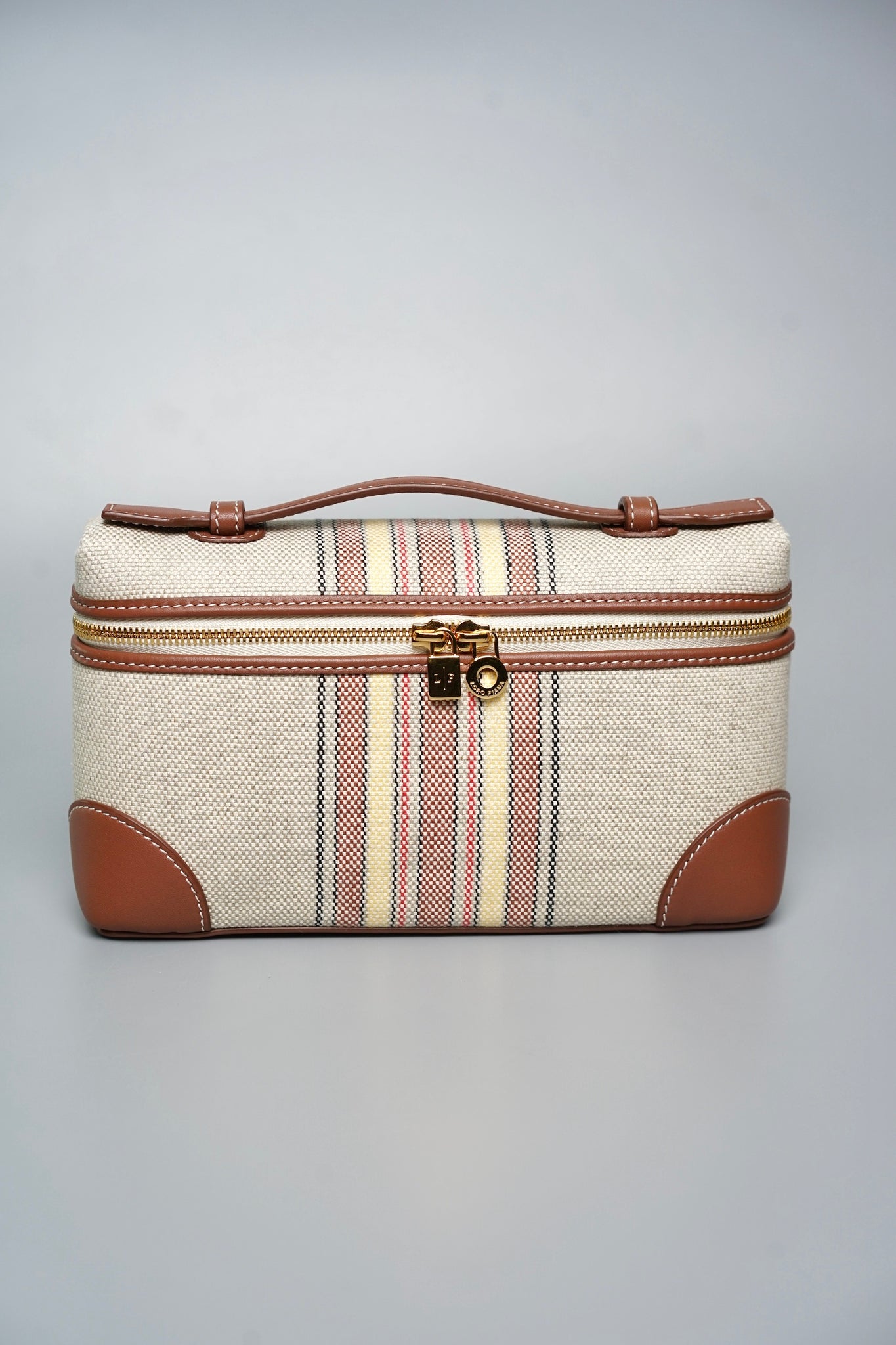 Loro Piana L19 Extra Pocket in Canvas Stripes Ghw (Brand New)
