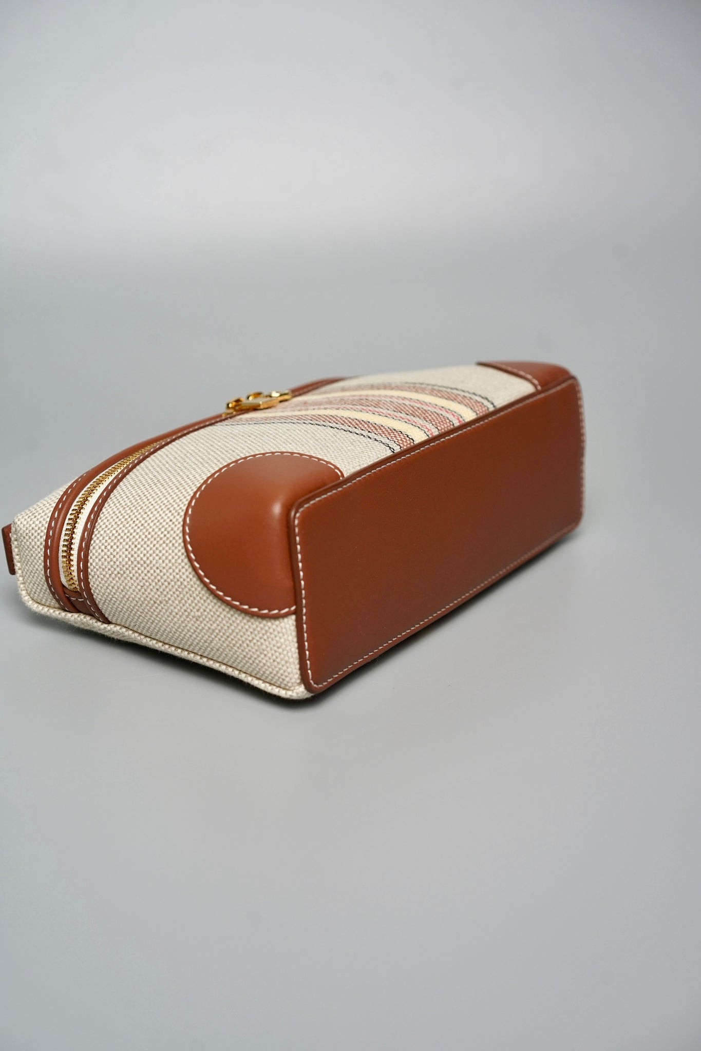 Loro Piana L19 Extra Pocket in Canvas Stripes Ghw (Brand New)
